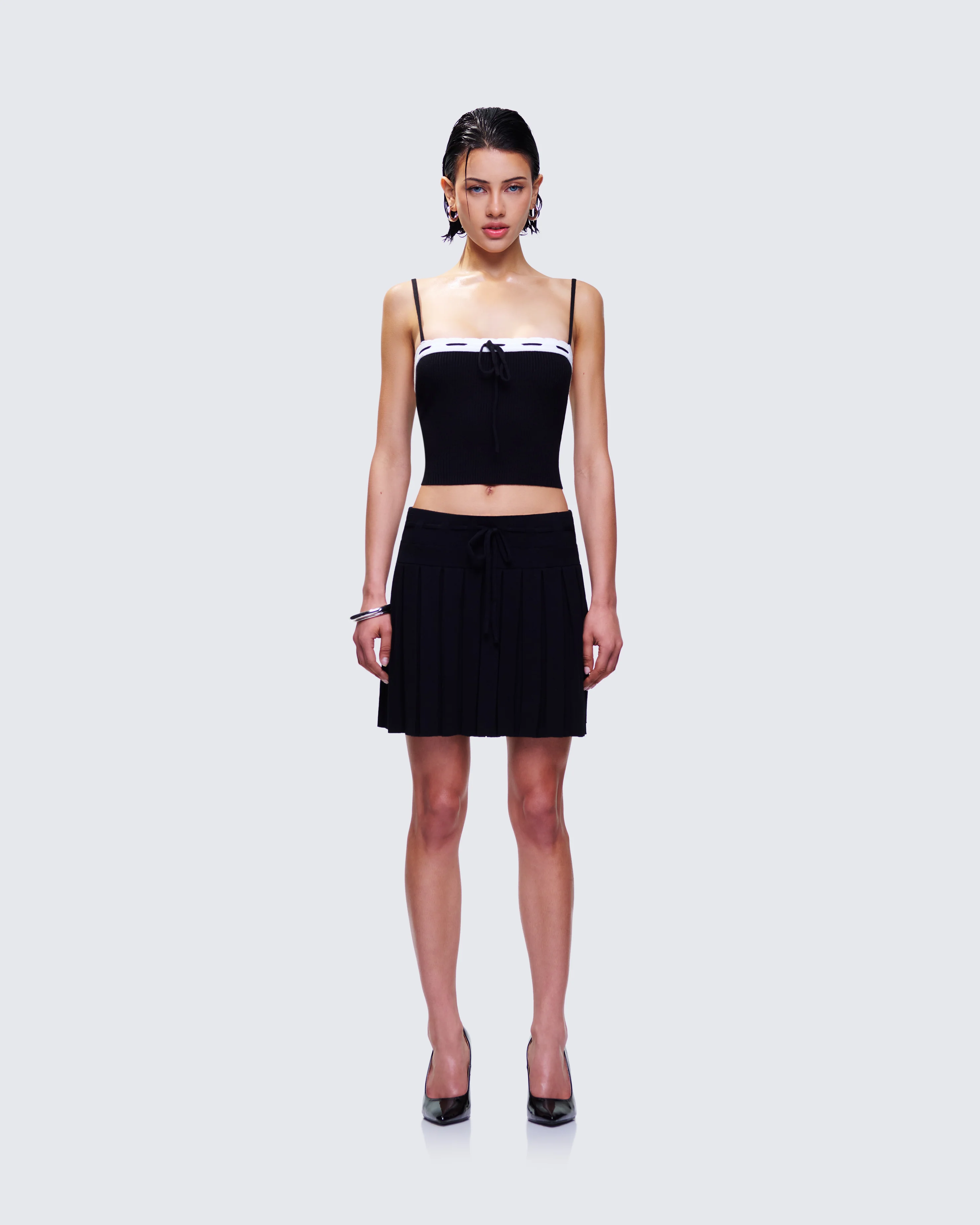 Lucien Black Knitted Set - Image 2