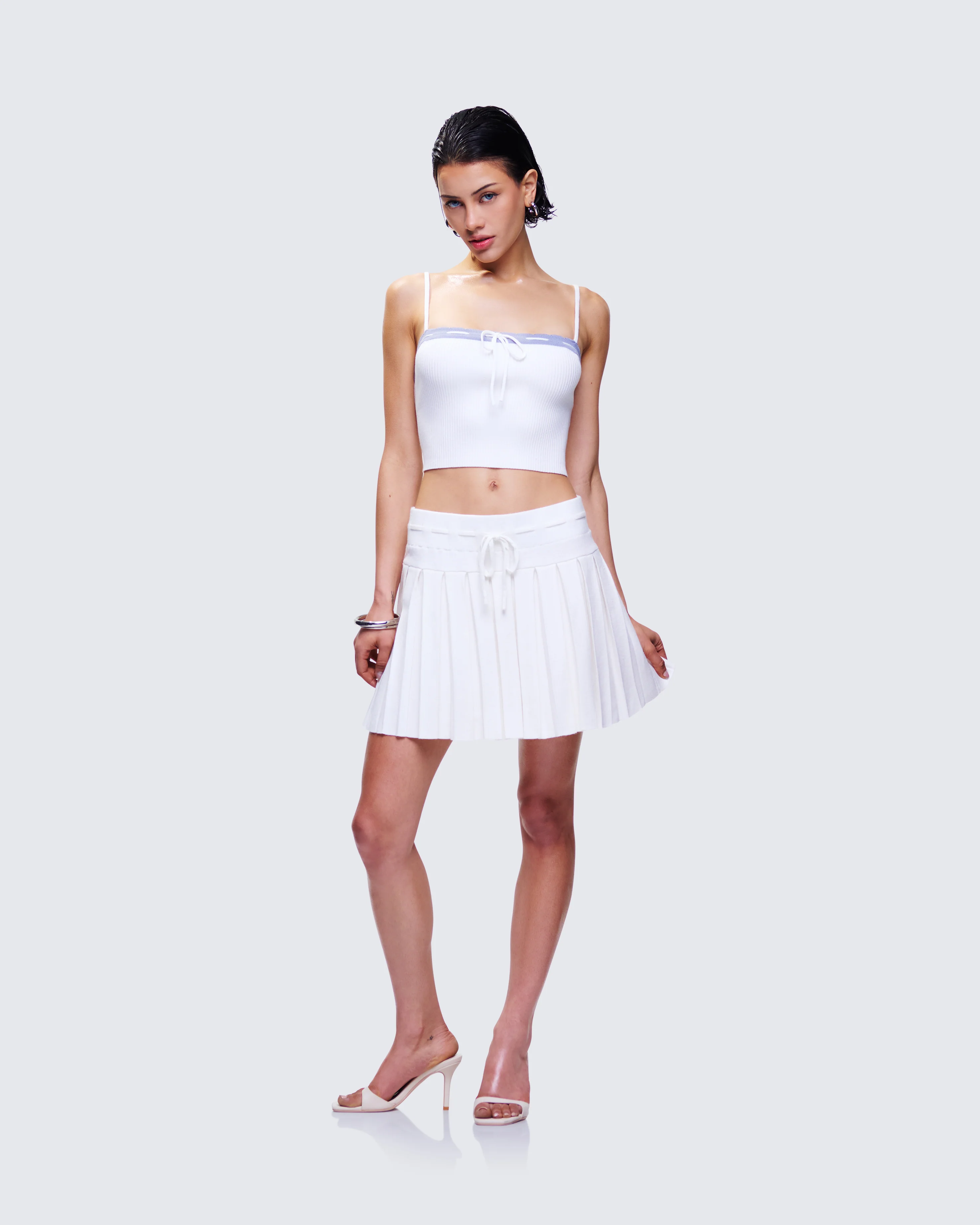 Lucien White Knitted Set - Image 4