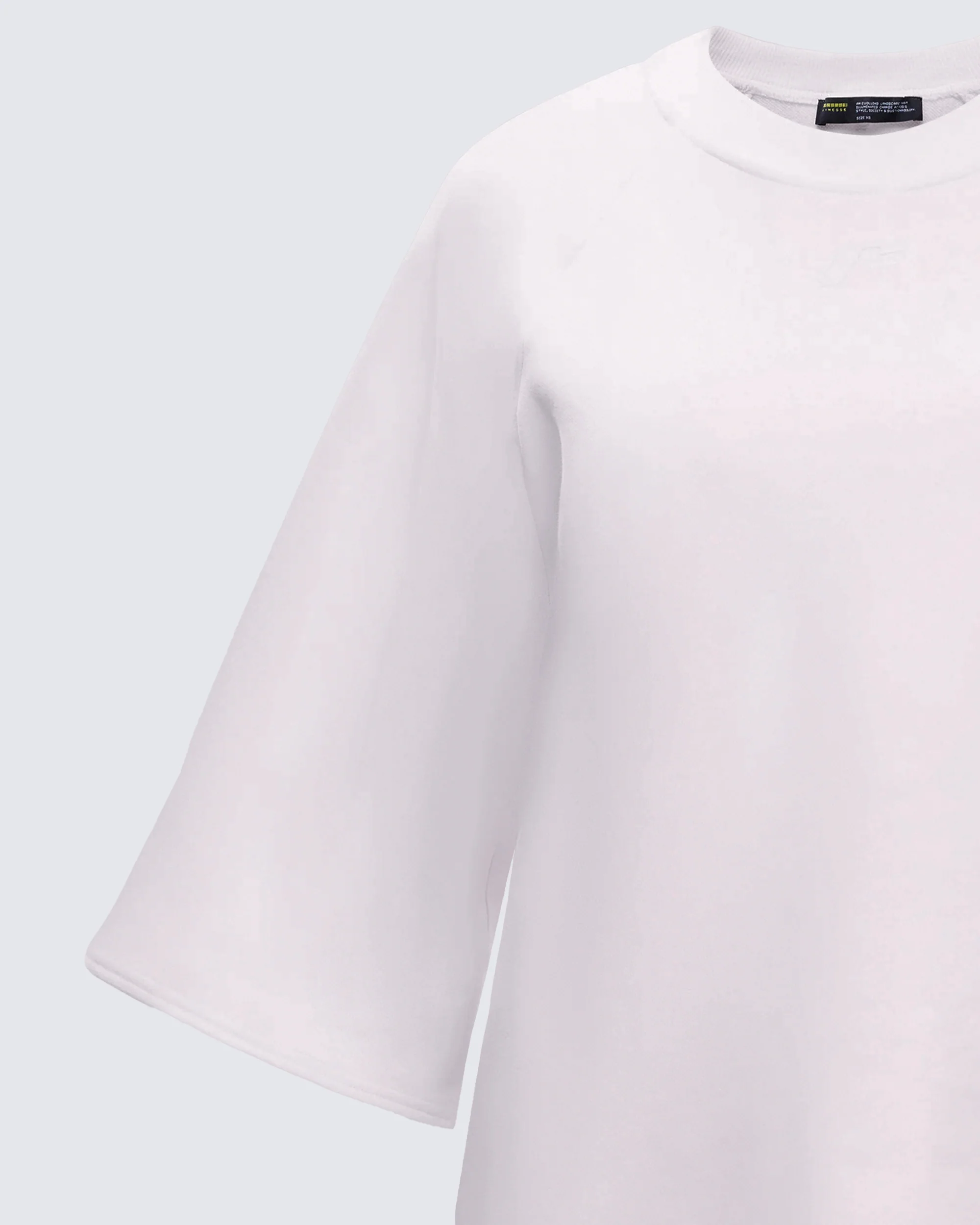 Mabelle Ivory Oversized Raglan Top - Image 6