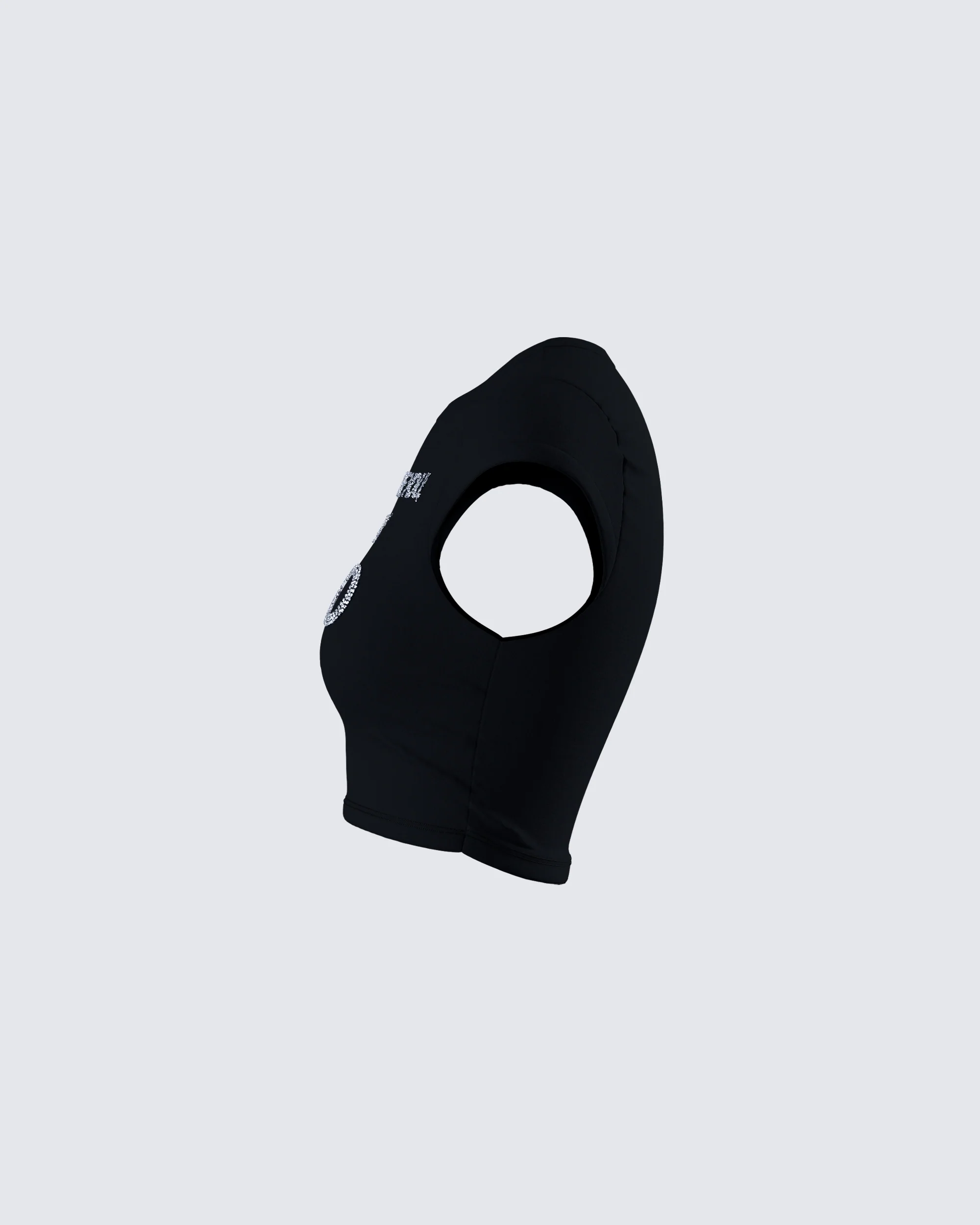 Macie Black Virgo Graphic Top - Image 2