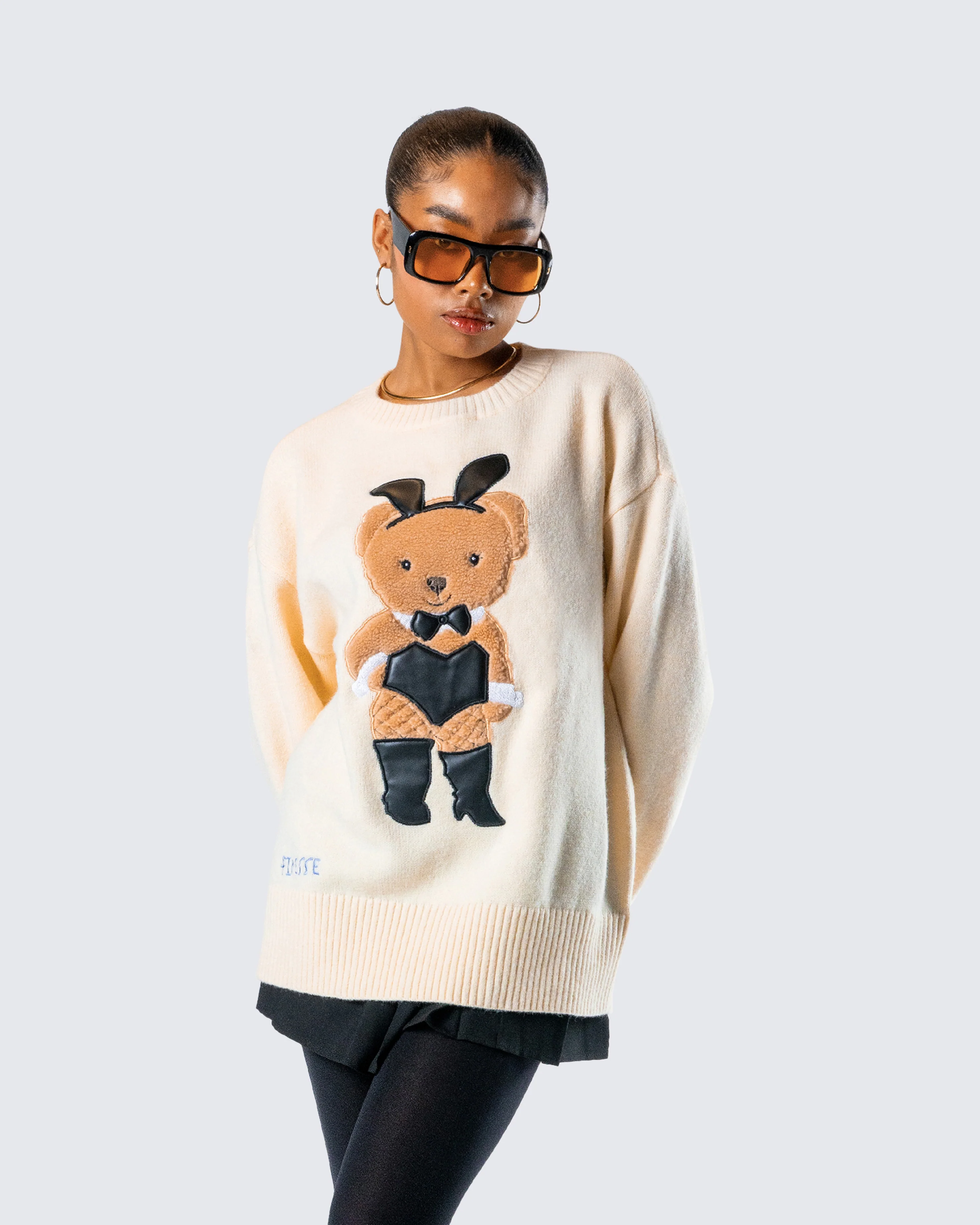Magnolia Cream Sweater Knit Top - Image 8
