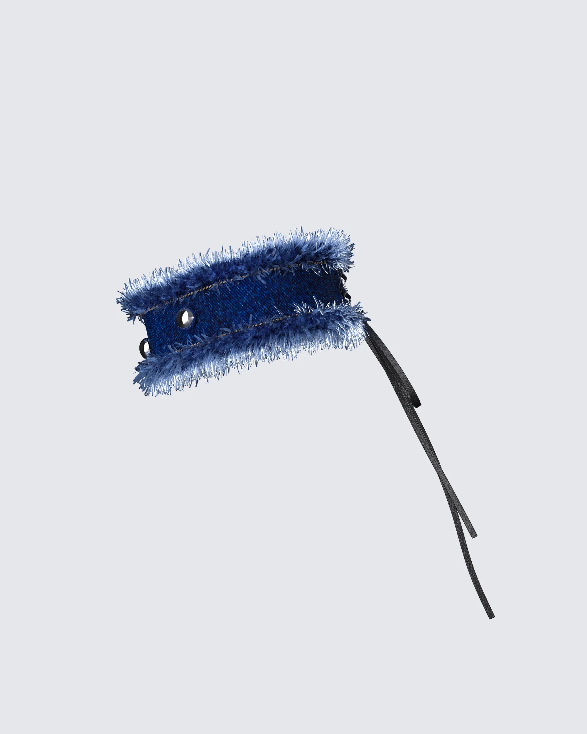 Maja Blue Denim Choker - Image 2