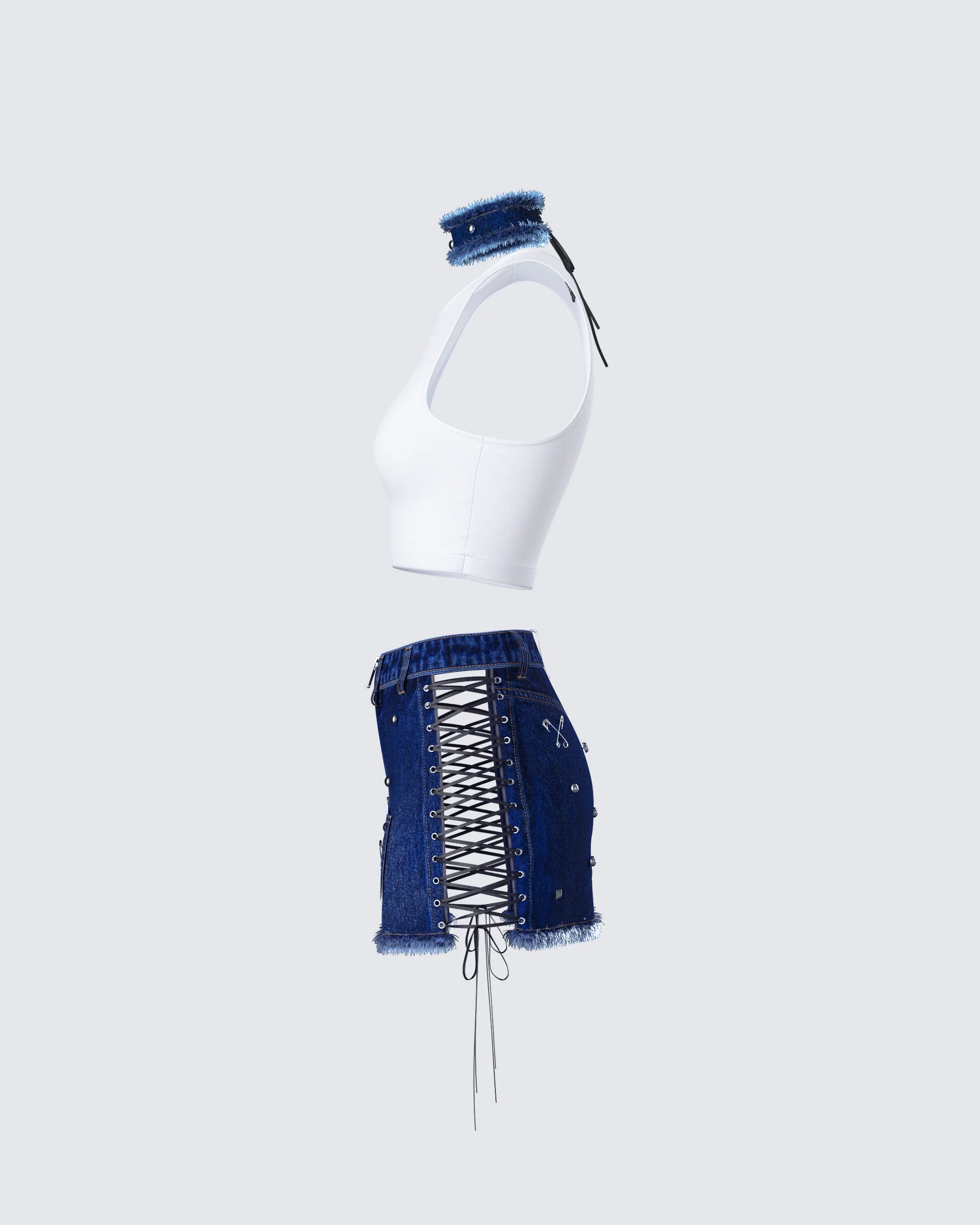 Maja Blue Denim Set - Image 2