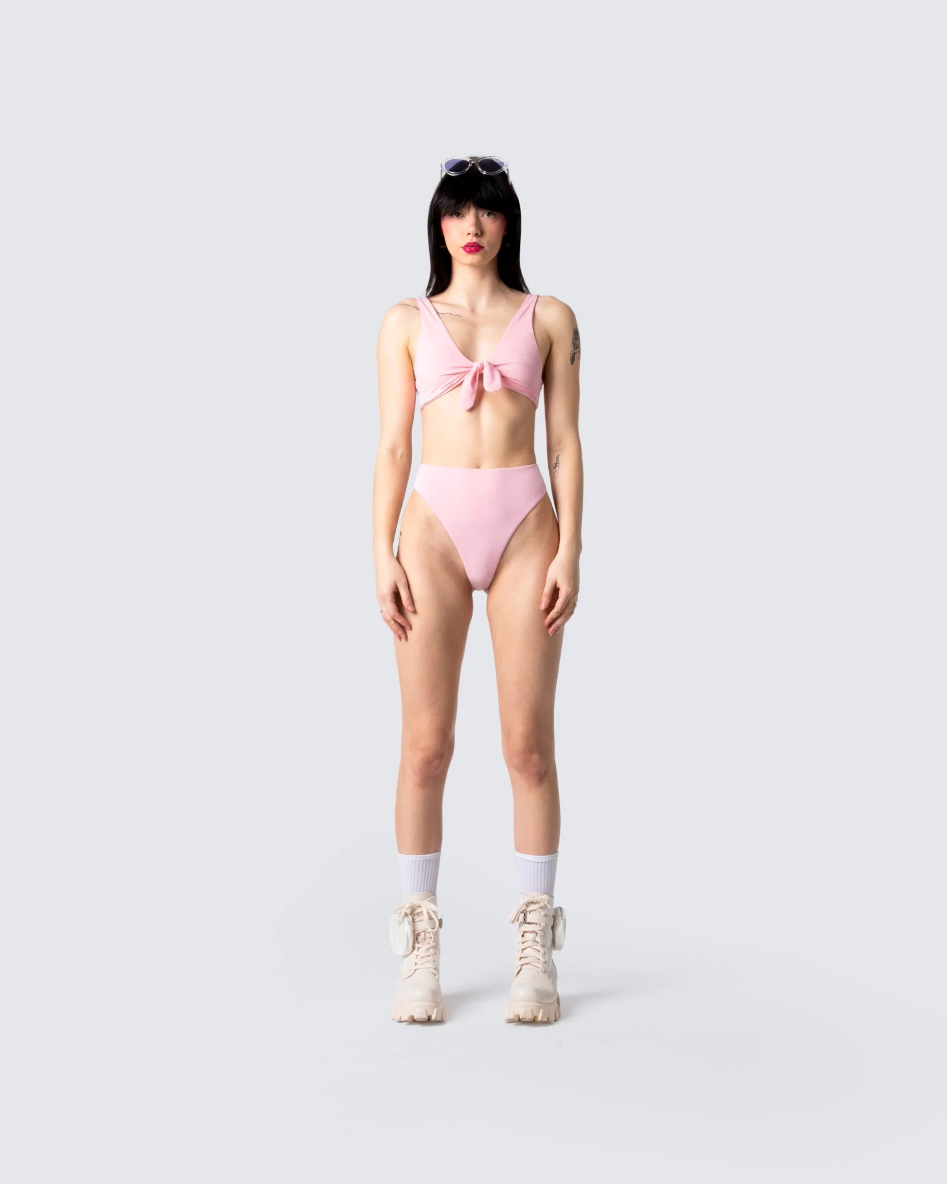Marcy Pink Bikini Bottom - Image 4