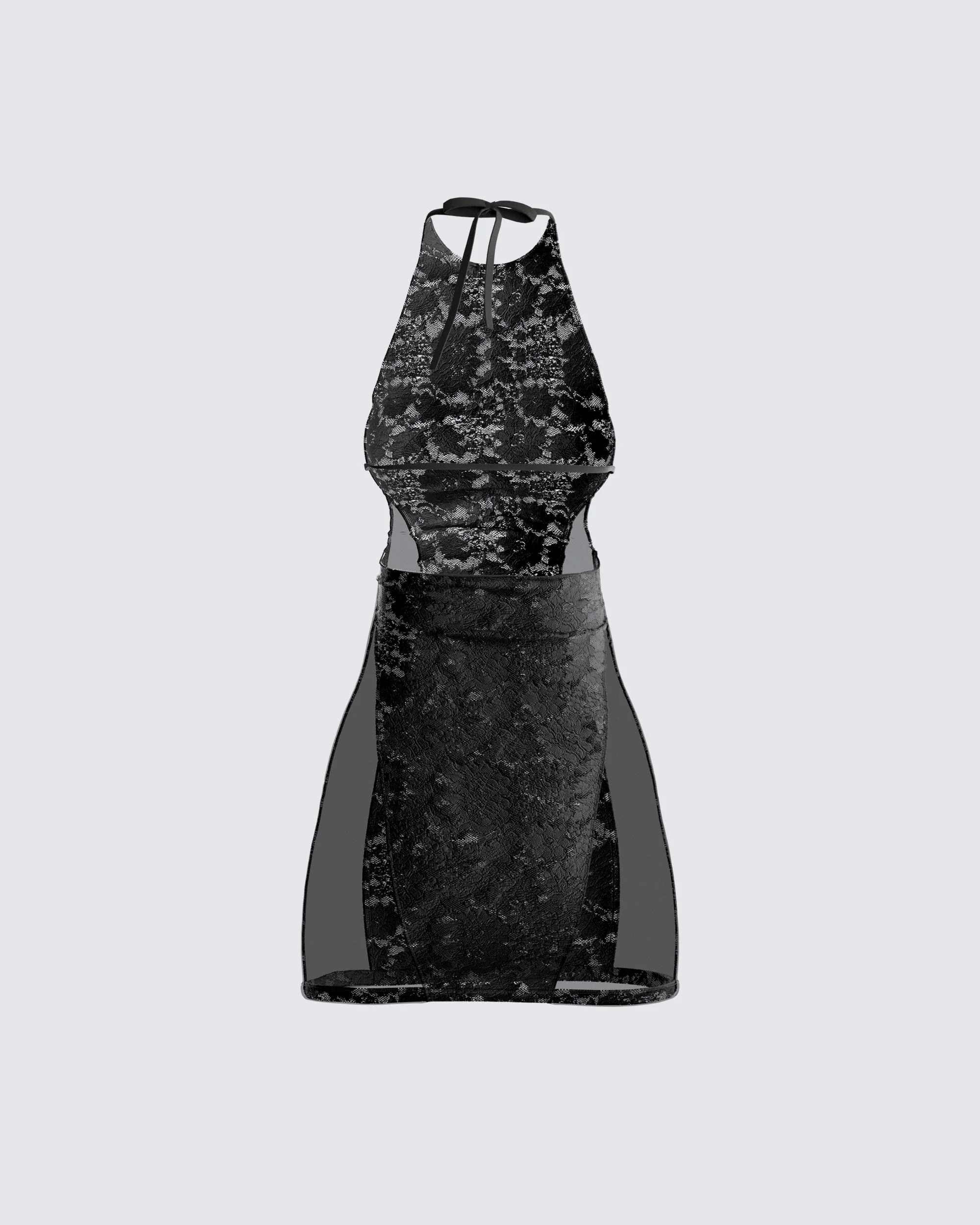 Marla Lace Mini Dress - Image 3