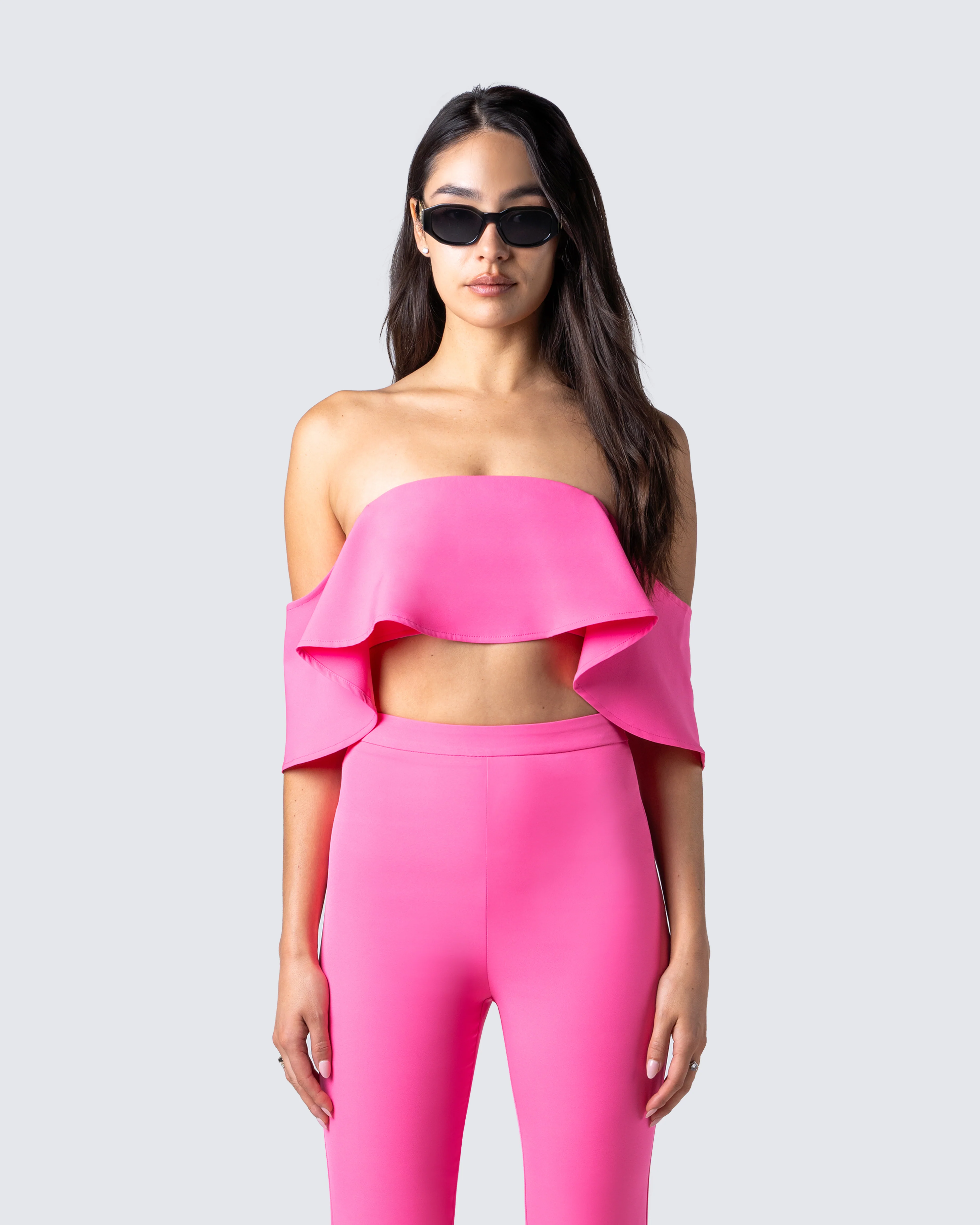 Maro Pink Off Shoulder Top - Image 4
