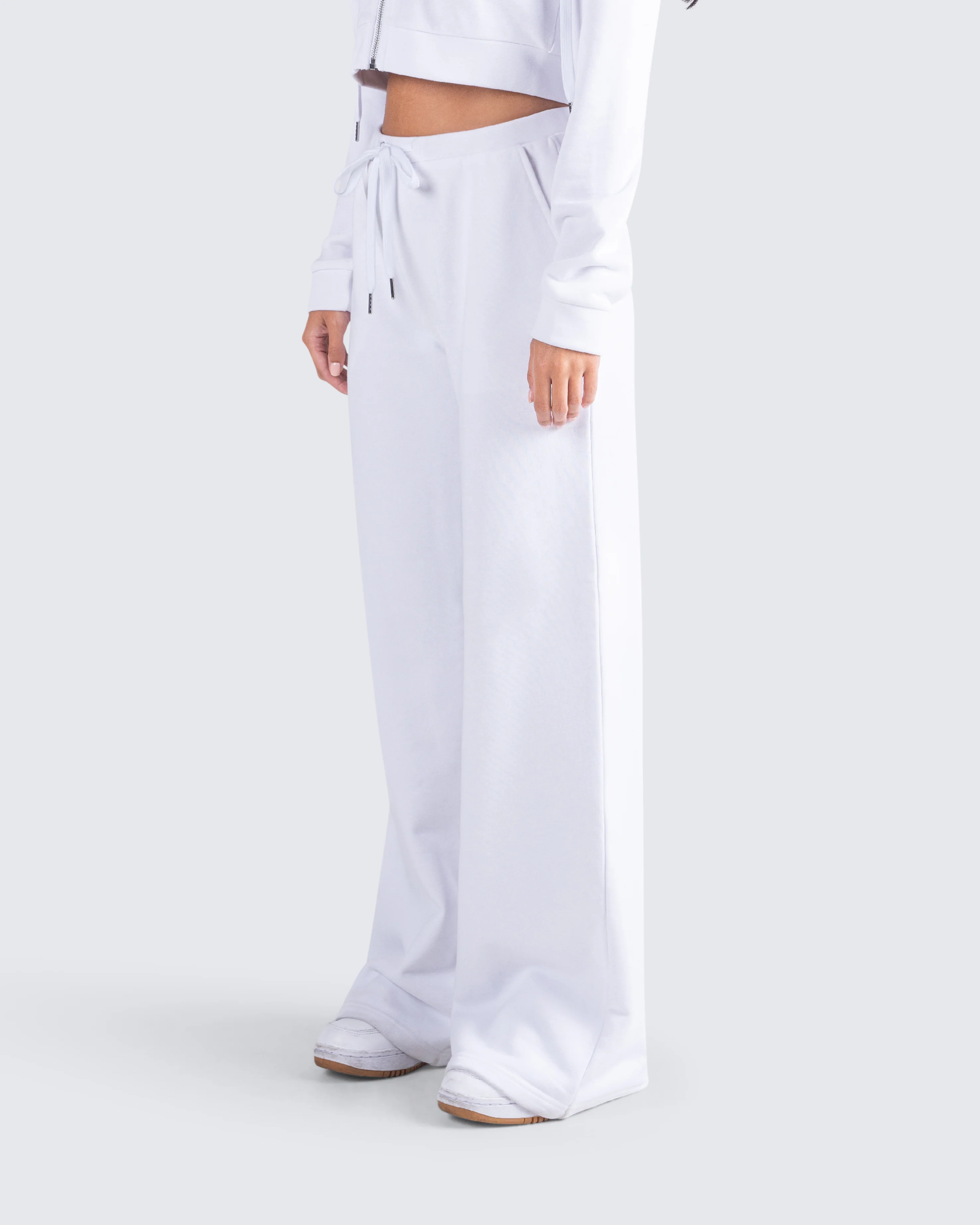Miles White Sweatpant - Image 5