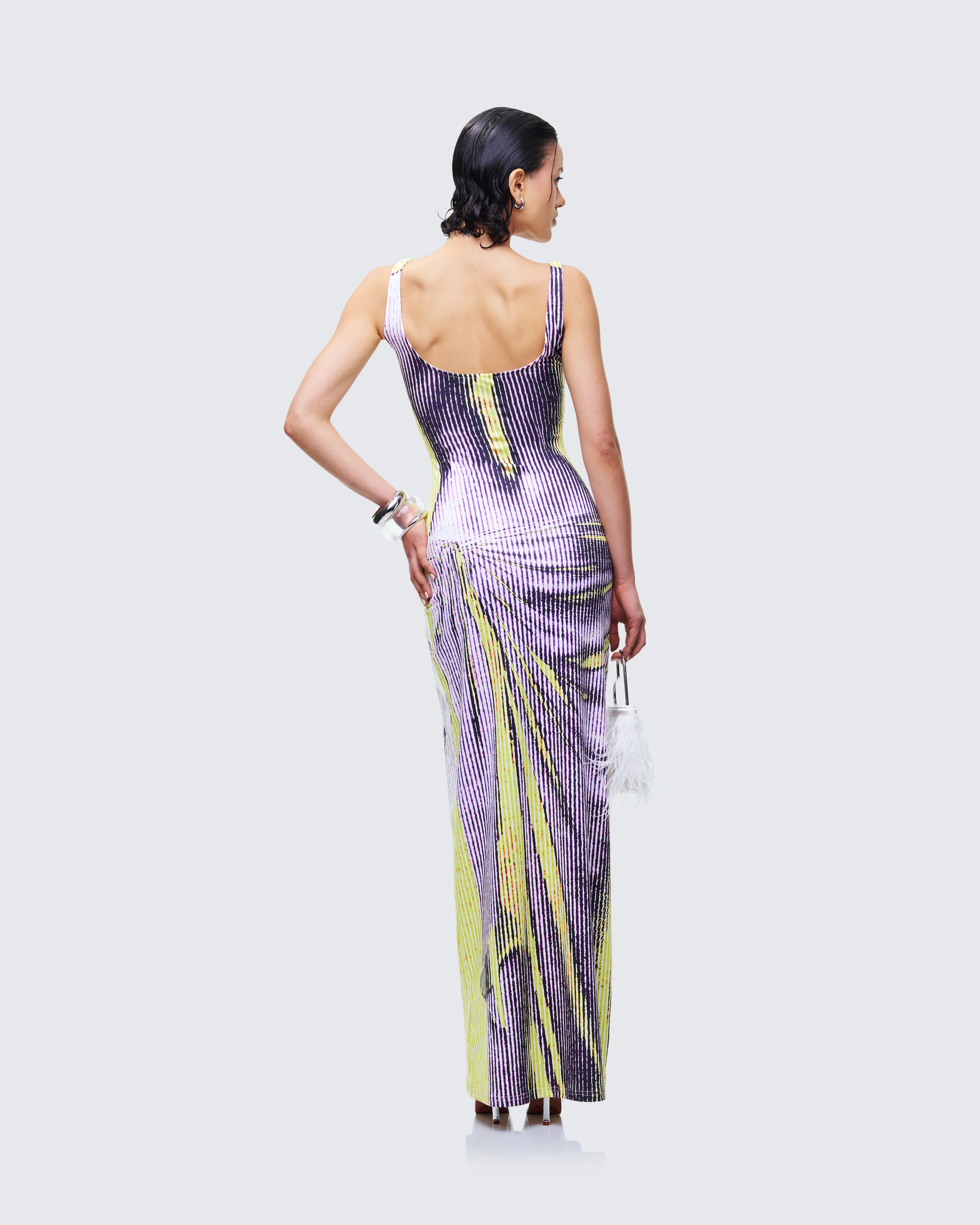 Mirabel Body Print Maxi Dress - Image 5