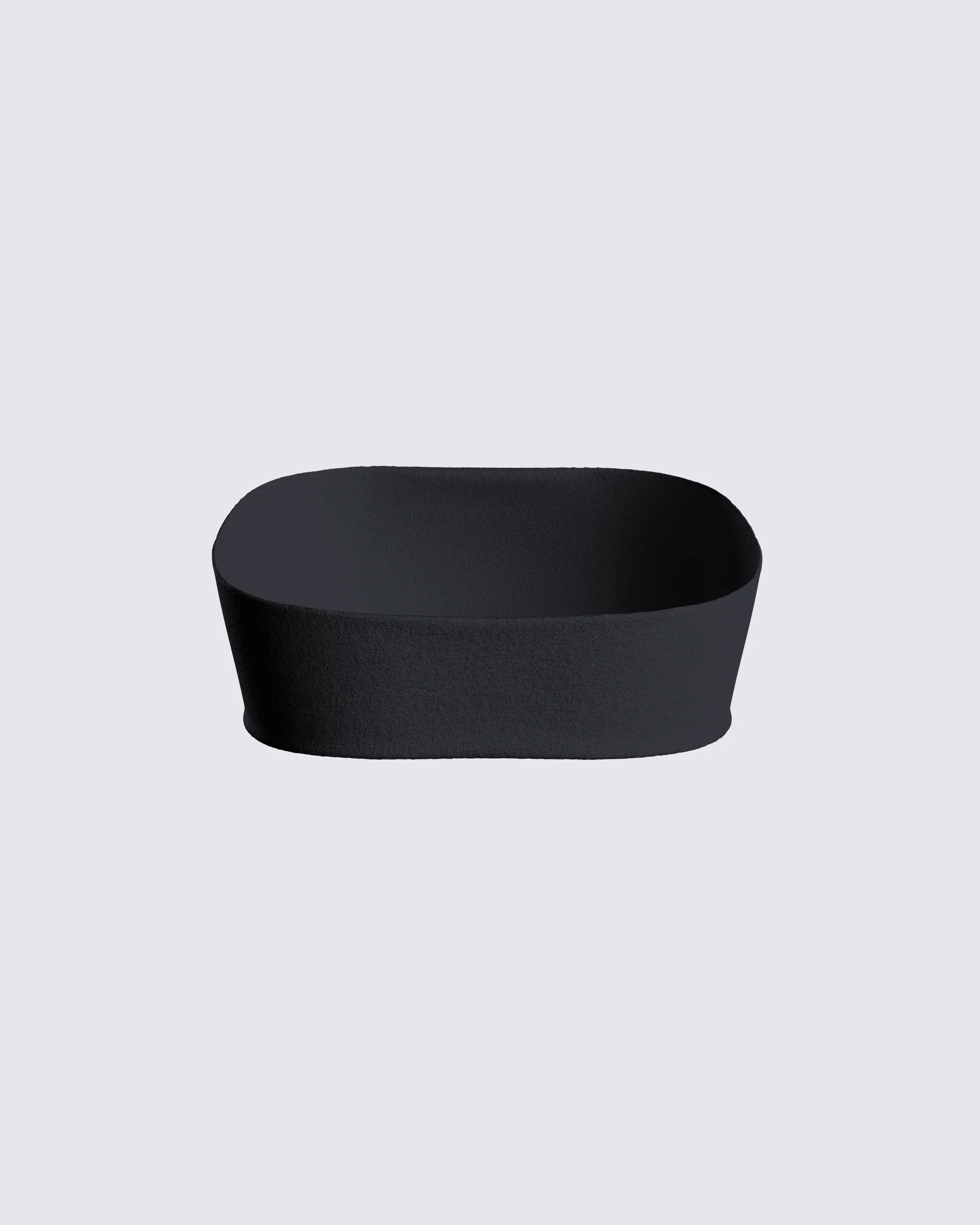 Mirla Black Jersey Bandeau Top - Image 3