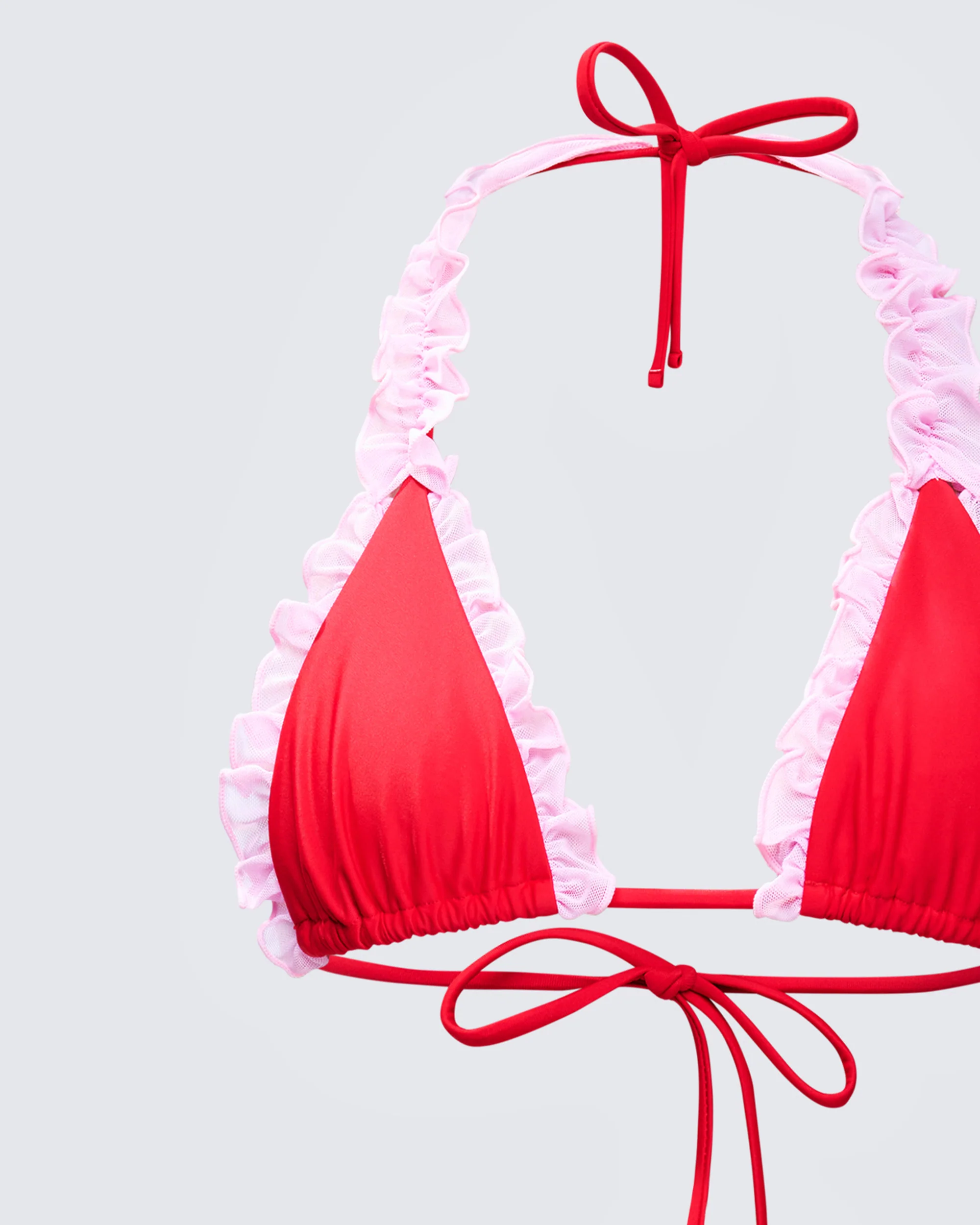 Monroe Multi Ruffle Bikini Top - Image 6