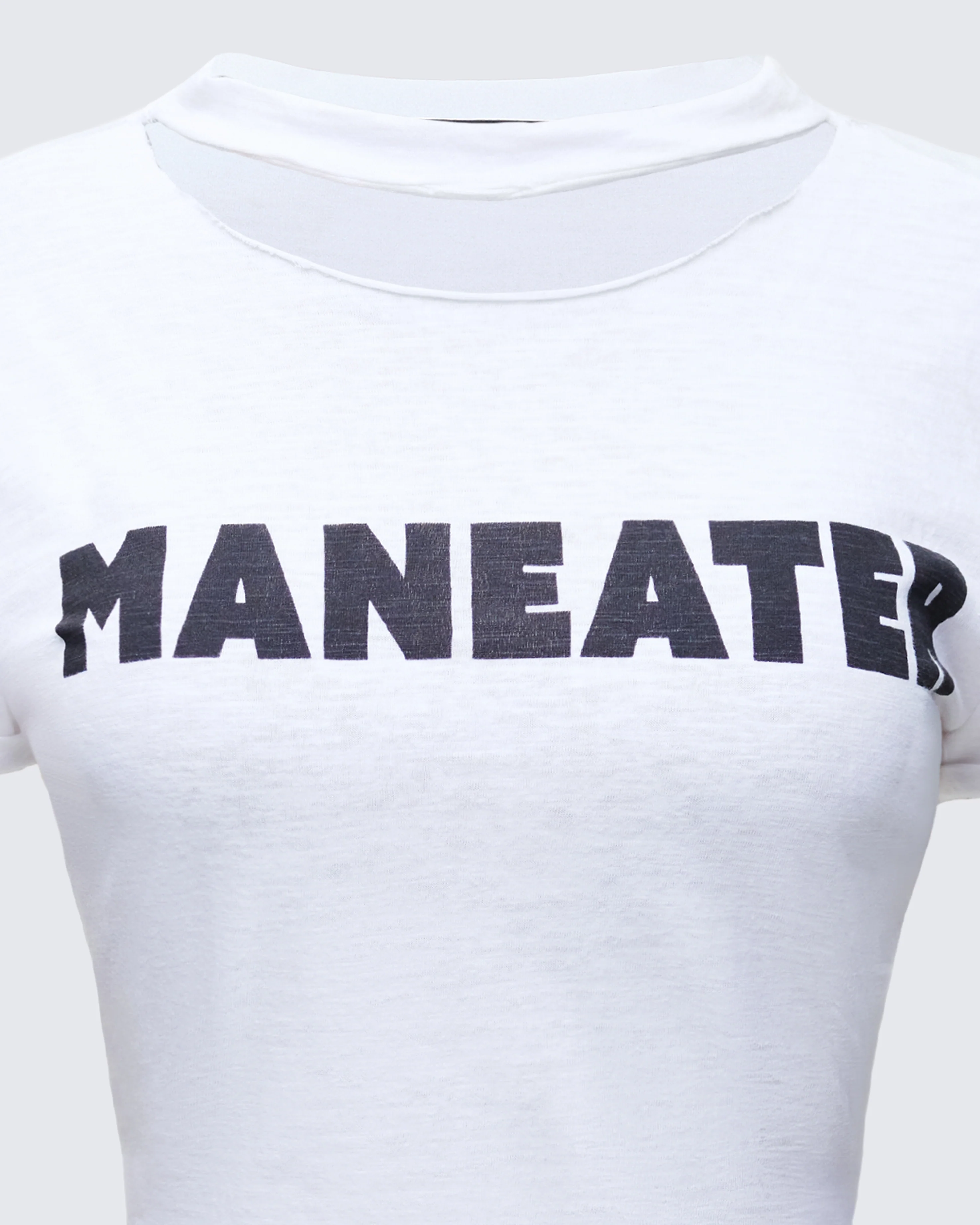 Monte White Jersey Graphic Top - Image 6