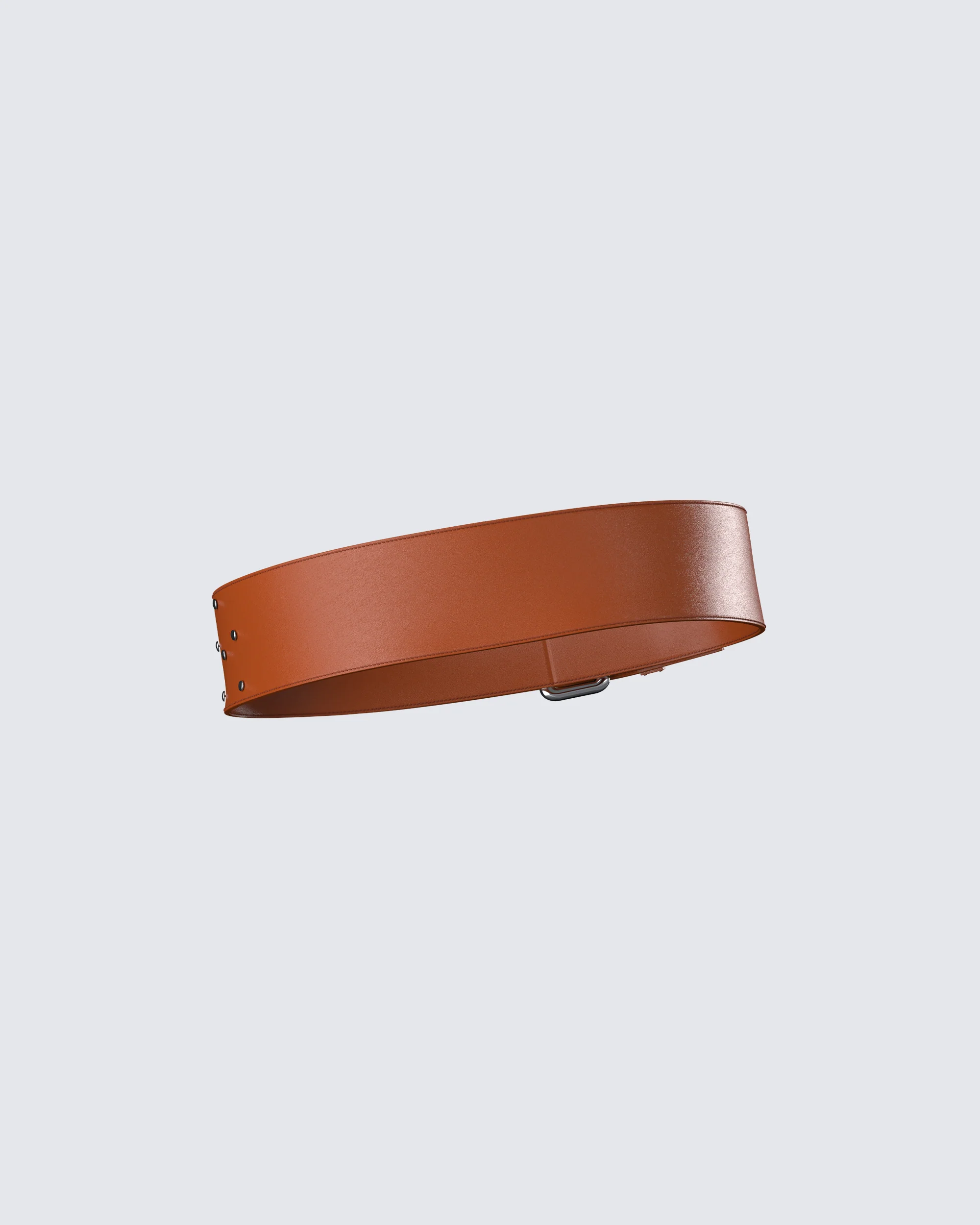 Myka Brown Studded Belt - Image 3
