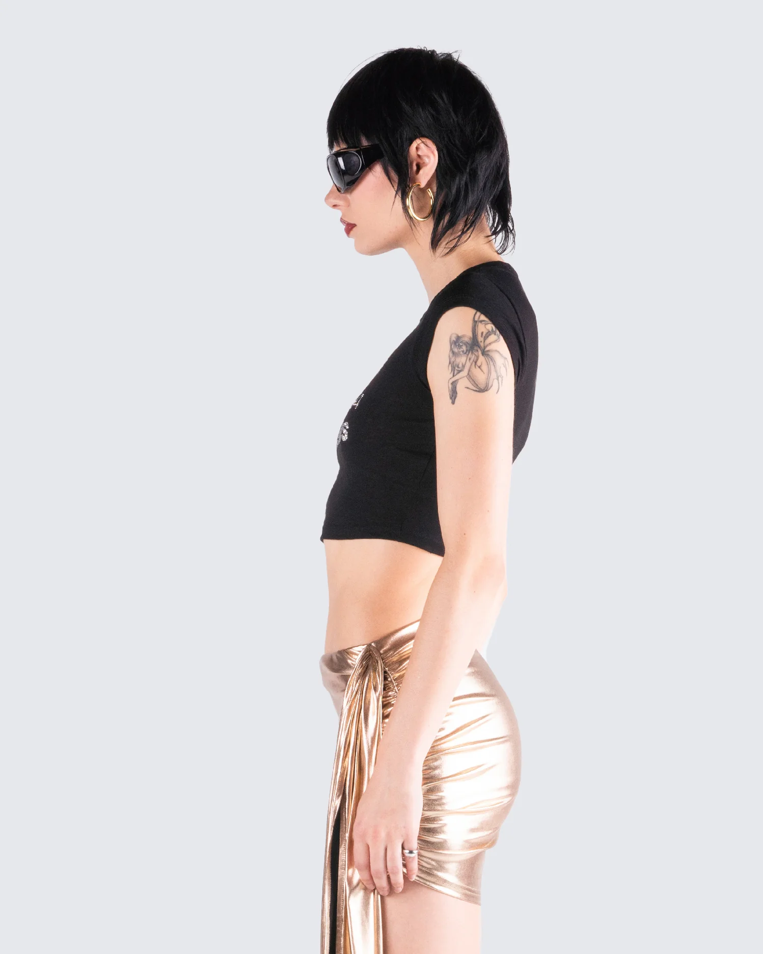 Naja Black Sagittarius Graphic Top - Image 6