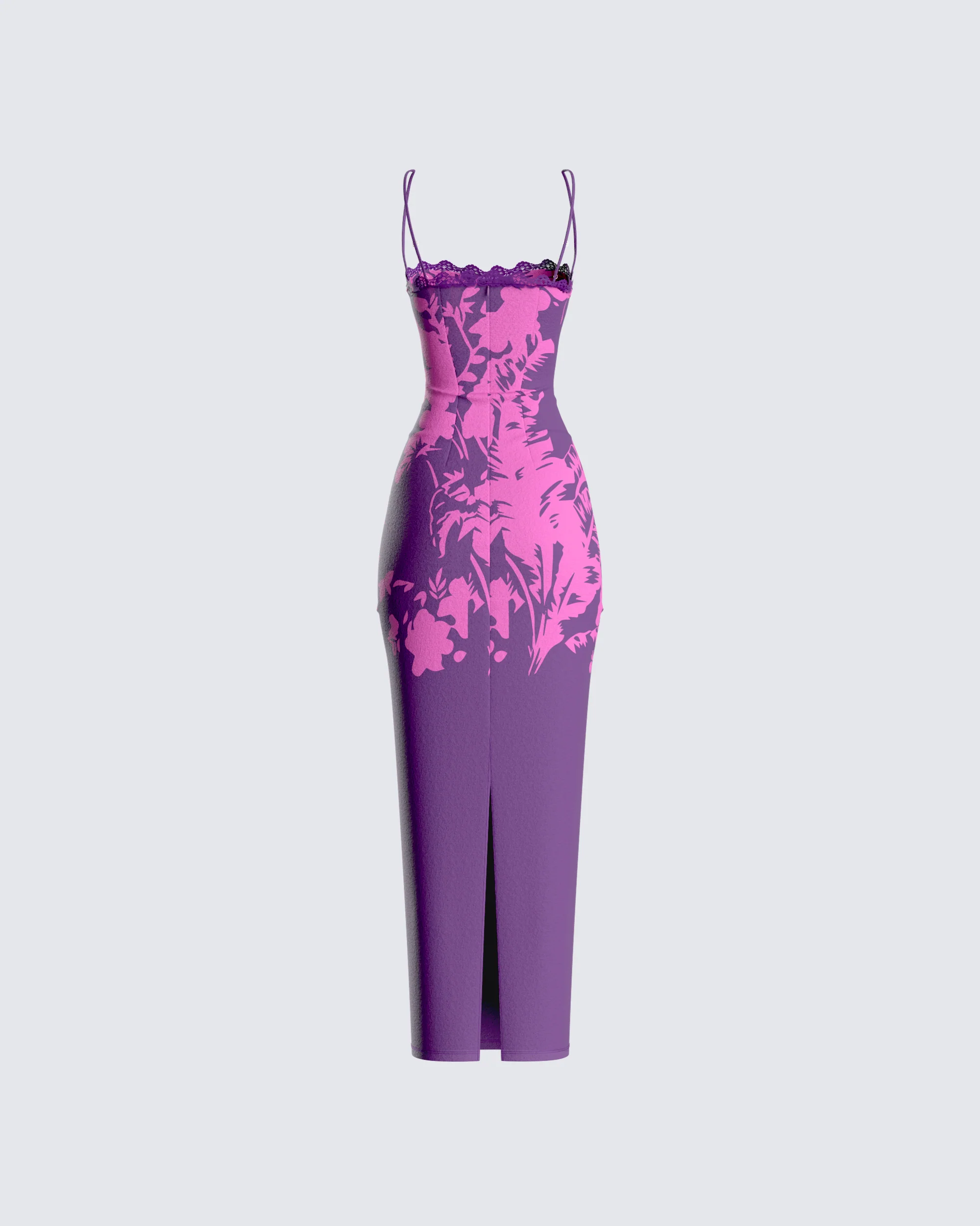Nessa Floral Print Maxi Dress - Image 3