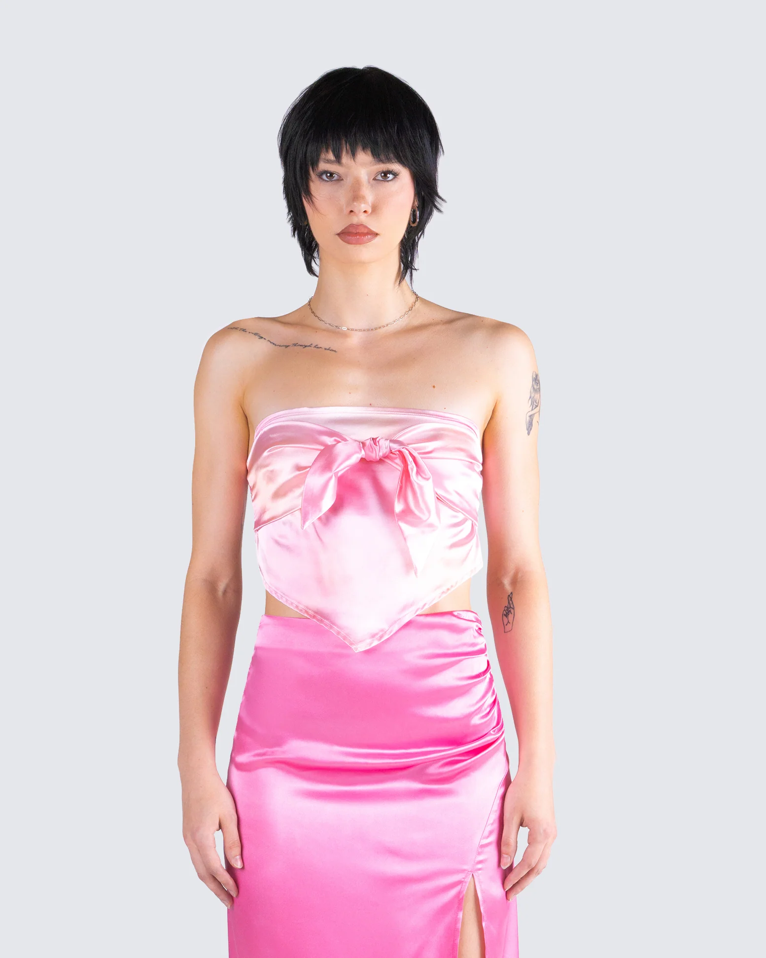 Nikita Abstract Print Cropped Top - Image 4