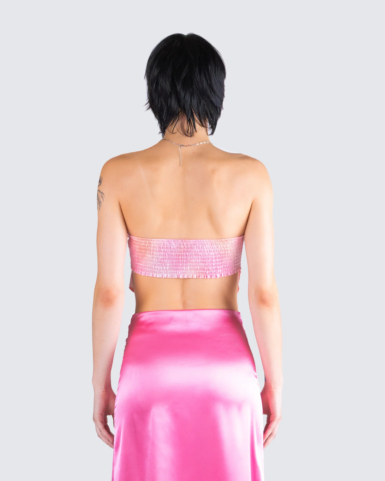 Nikita Abstract Print Cropped Top - Image 6