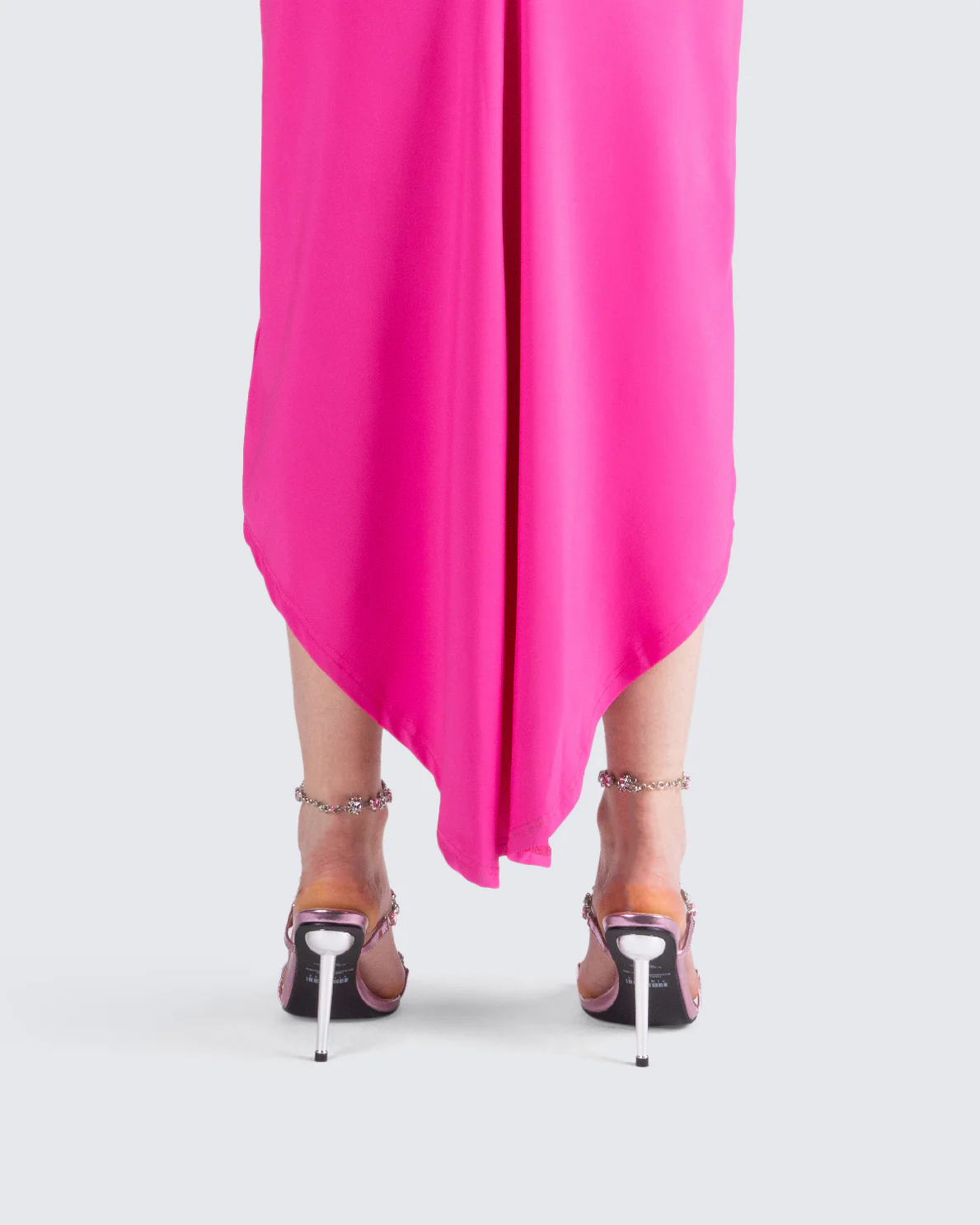 Nikki Pink Jewel Stiletto Heel - Image 7