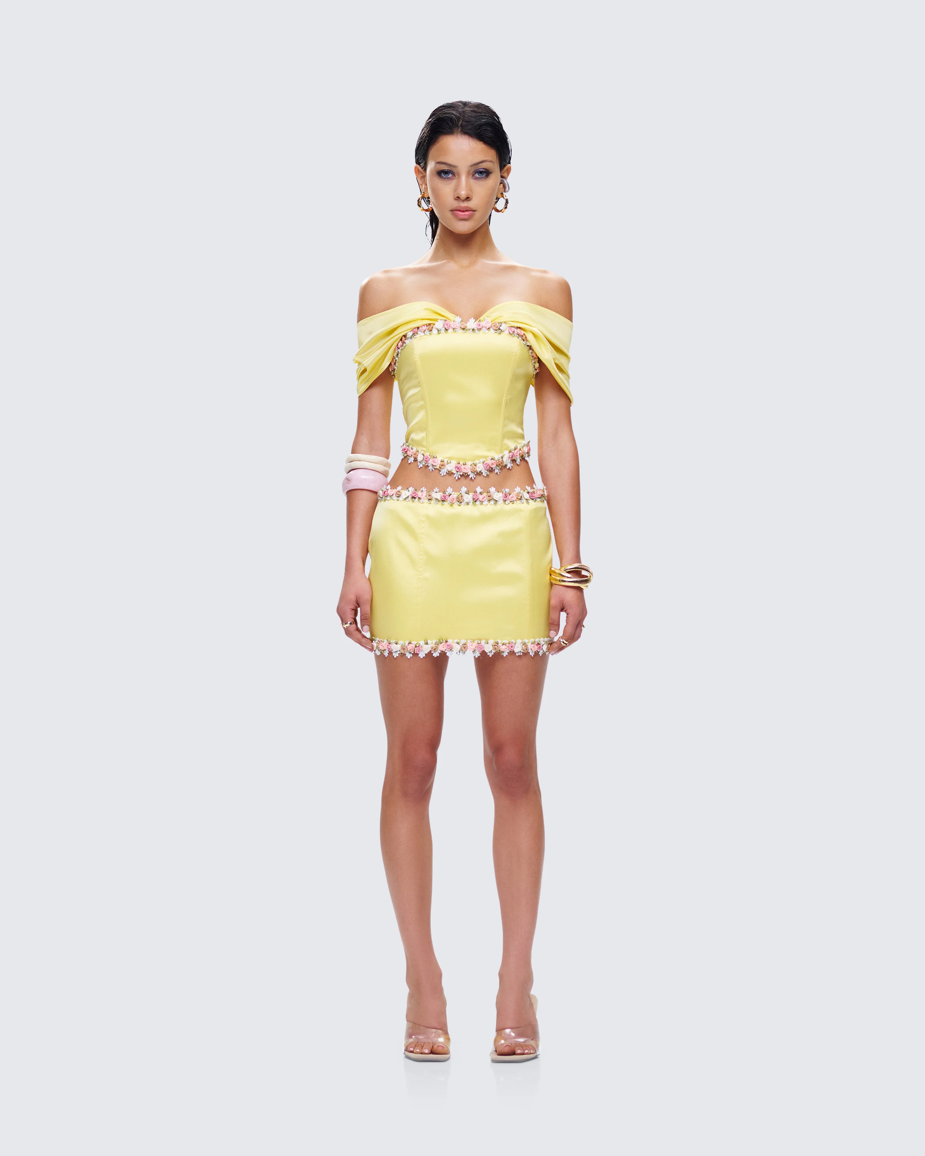 Nori Yellow Floral Set - Image 4
