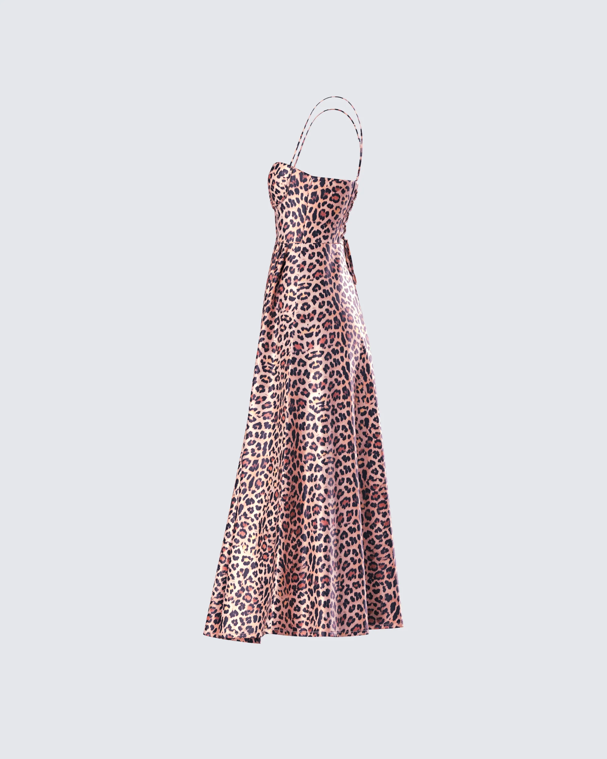 Novella Leopard Print Midi Dress - Image 2