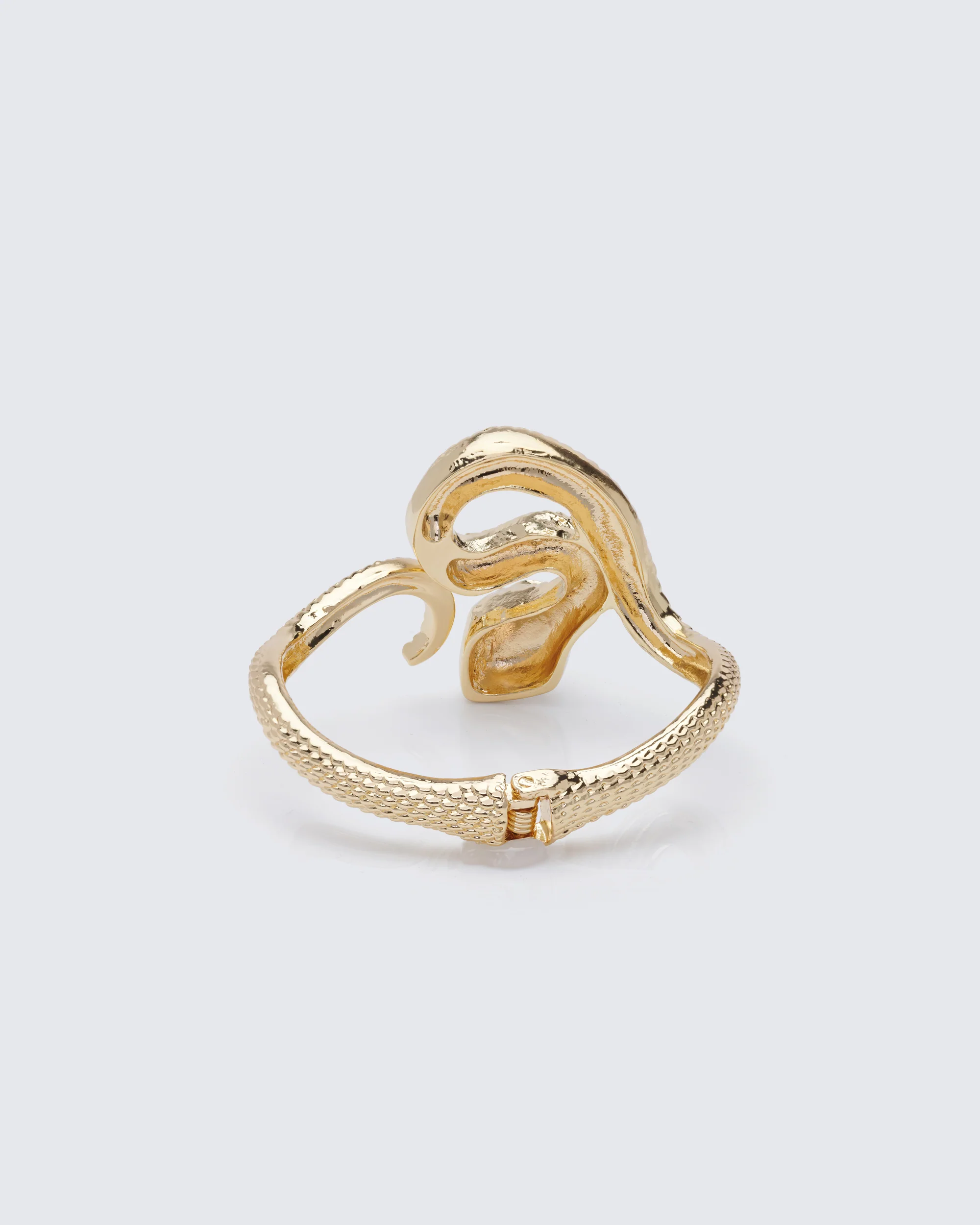 Nyoka Gold Serpent Bracelet - Image 2