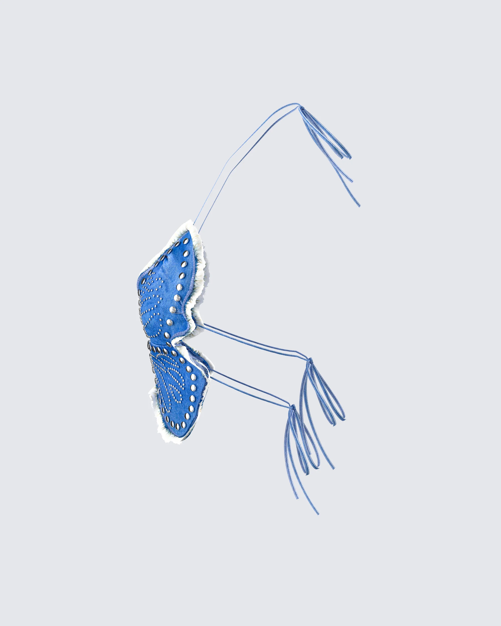 Olivette Blue Denim Butterfly Top - Image 2