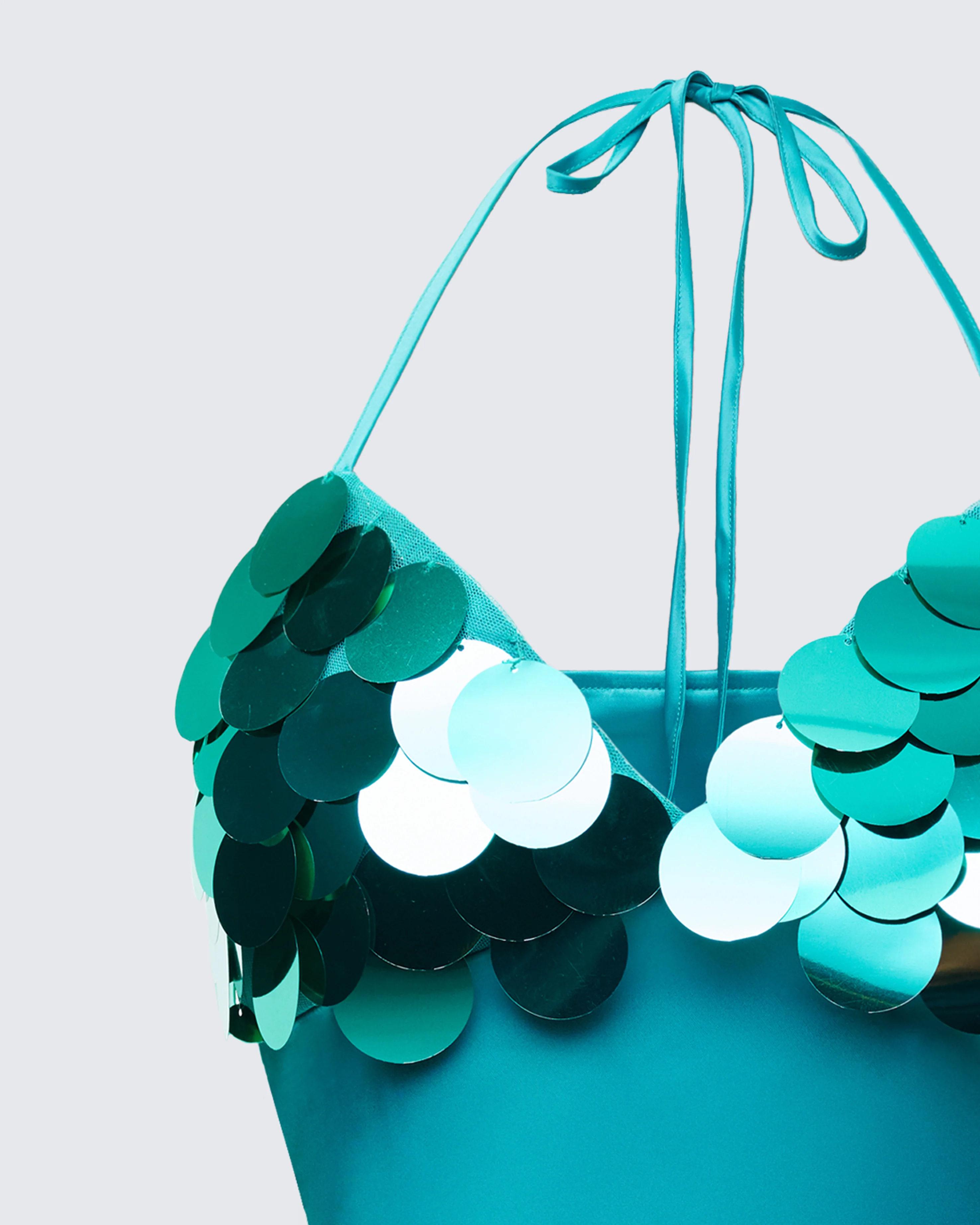 Pearle Green Disc Sequin Cami Top - Image 6