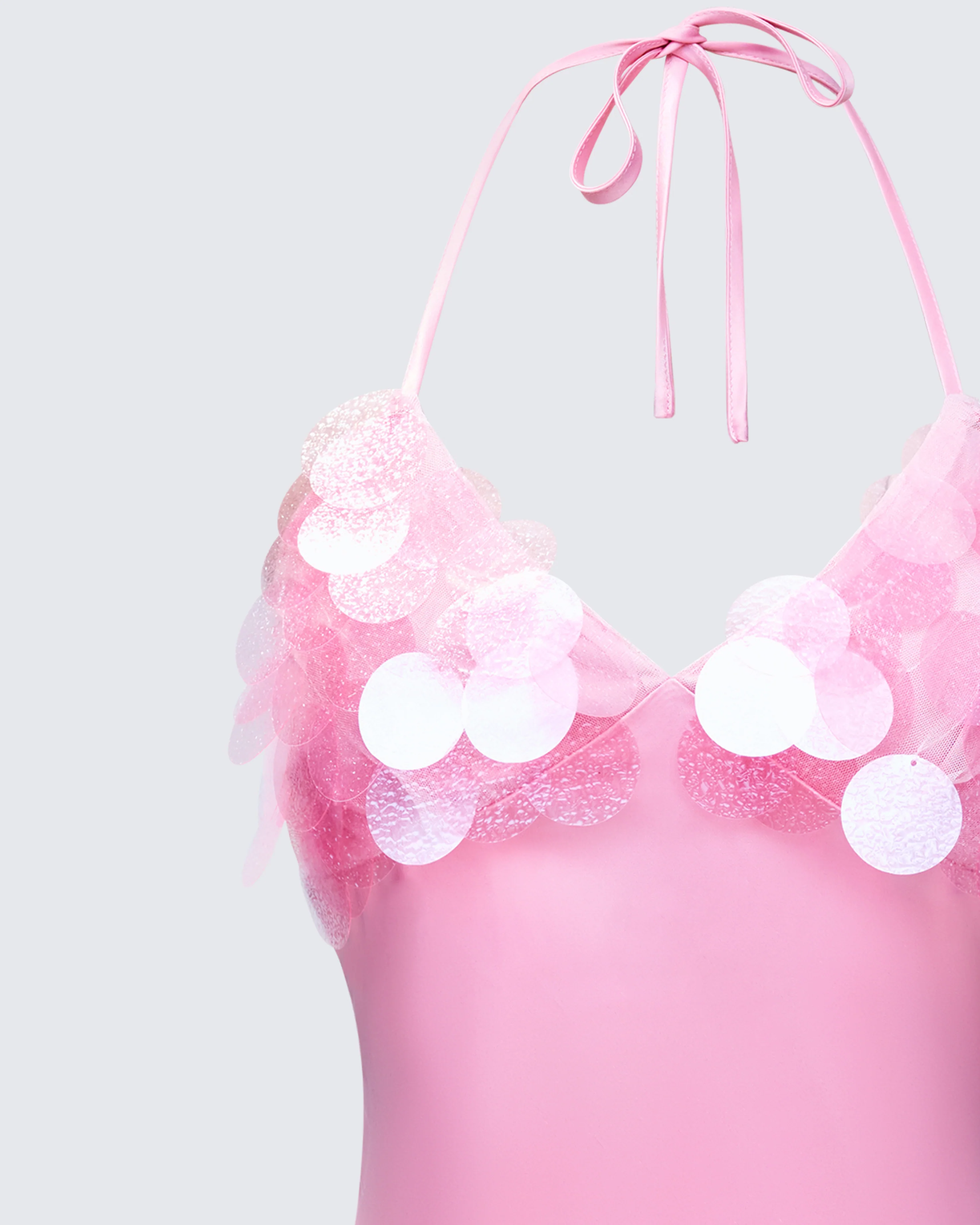Pearle Pink Disc Sequin Cami Top - Image 6