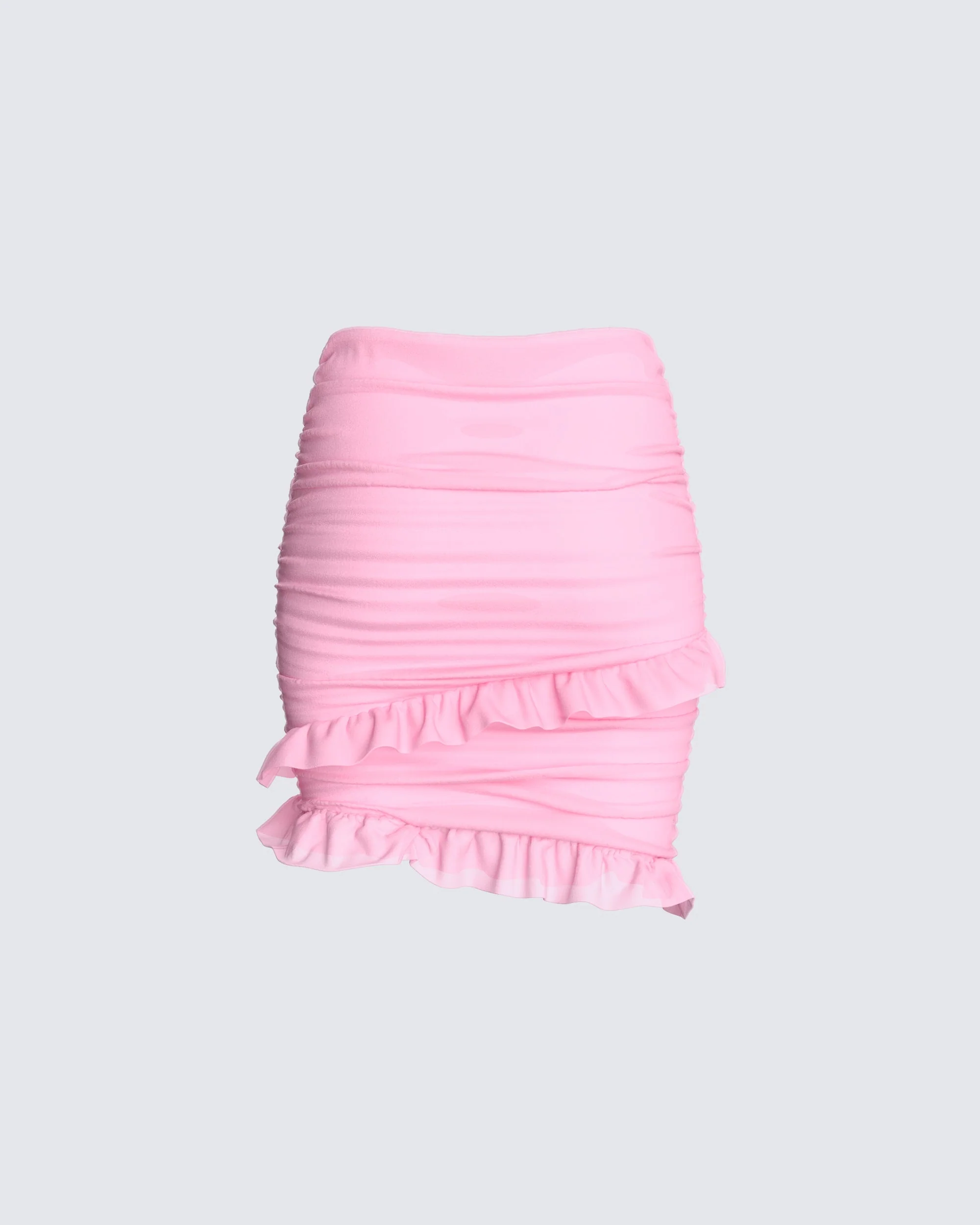 Peyton Pink Mini Skirt - Image 3