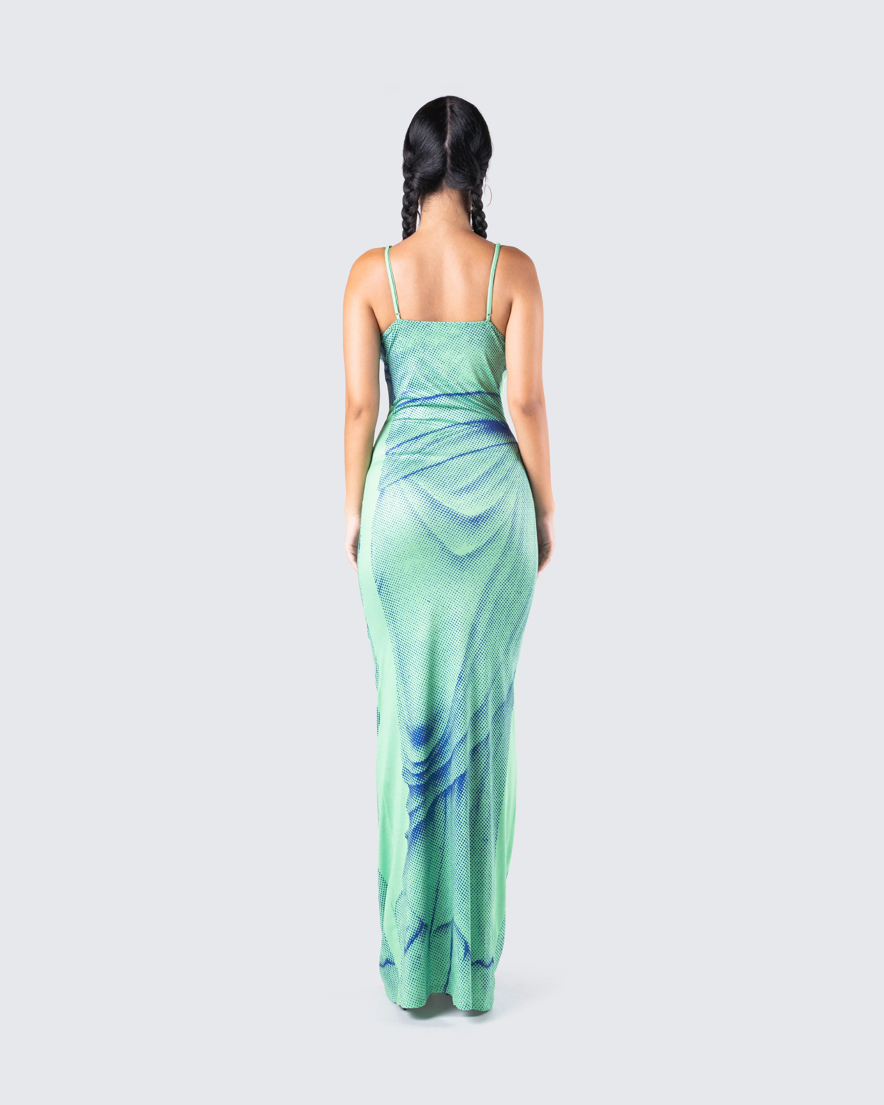 Raven Multi Print Dress - Image 7