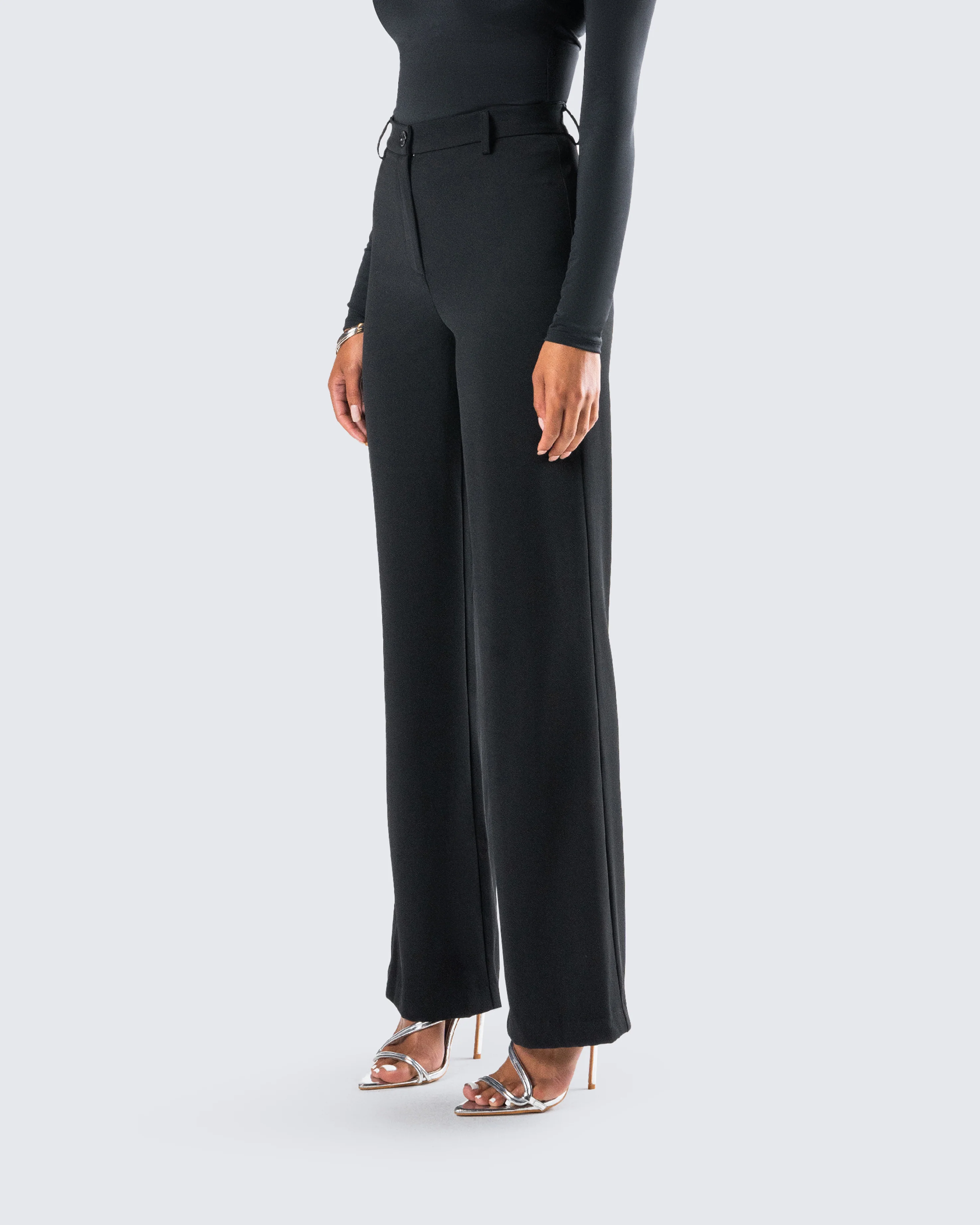 Roberta Black High Rise Pant - Image 3