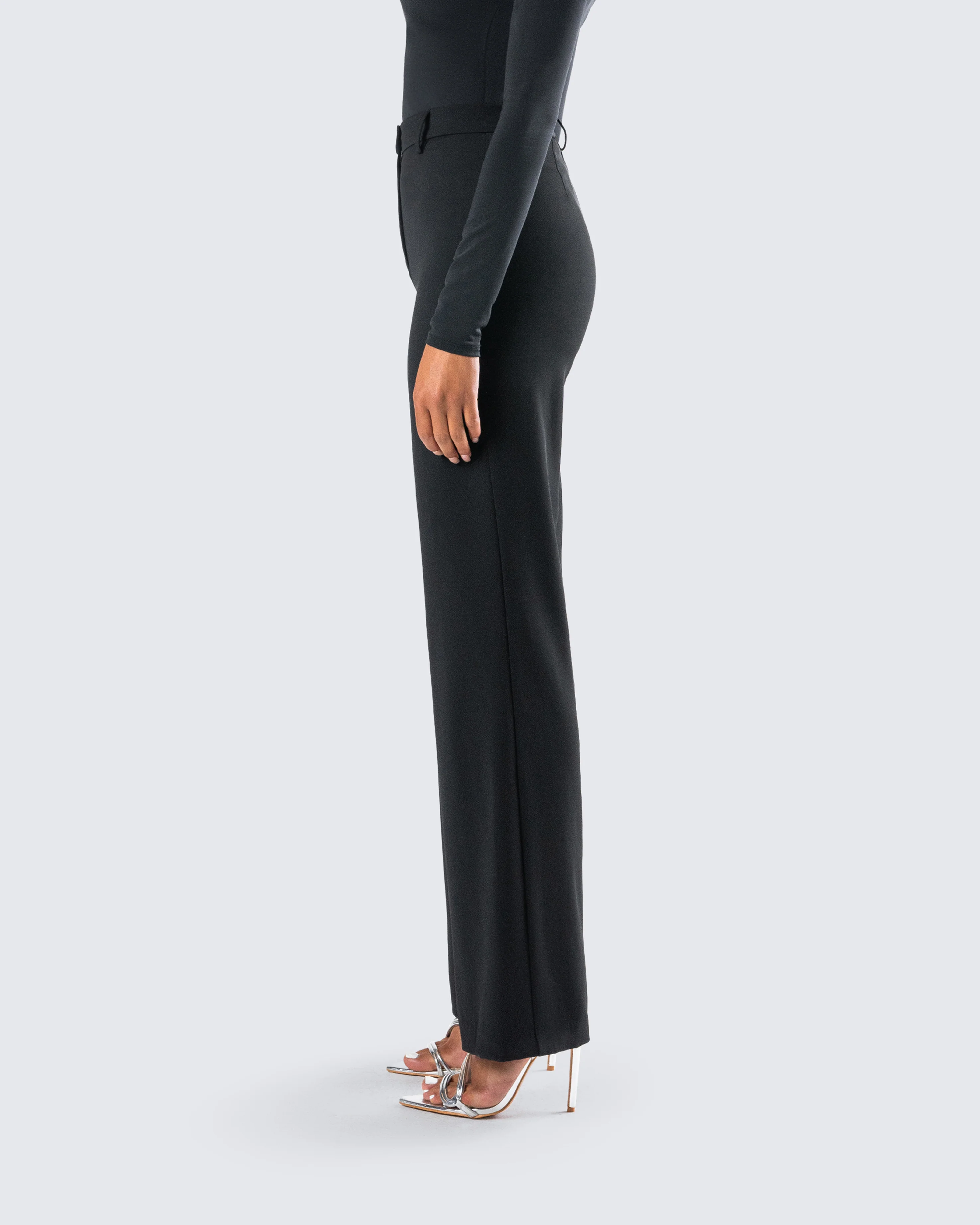 Roberta Black High Rise Pant - Image 4