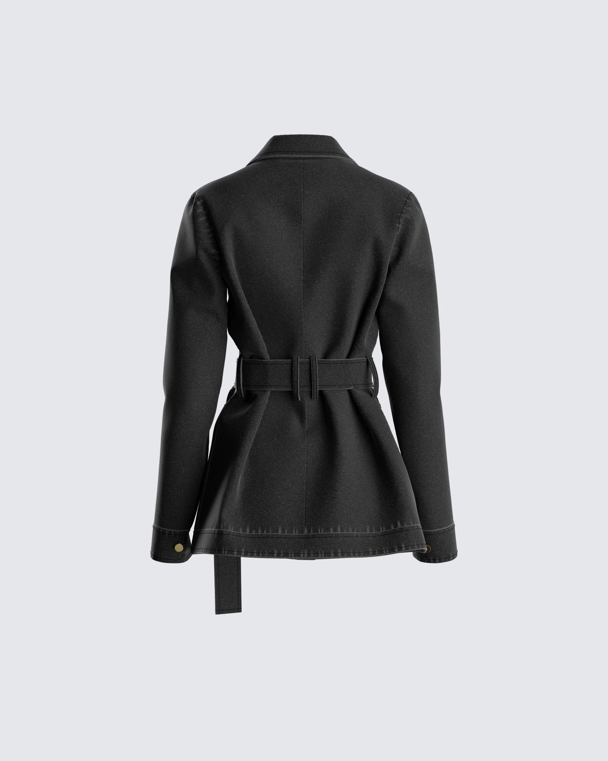 Robin Black Jean Jacket - Image 3