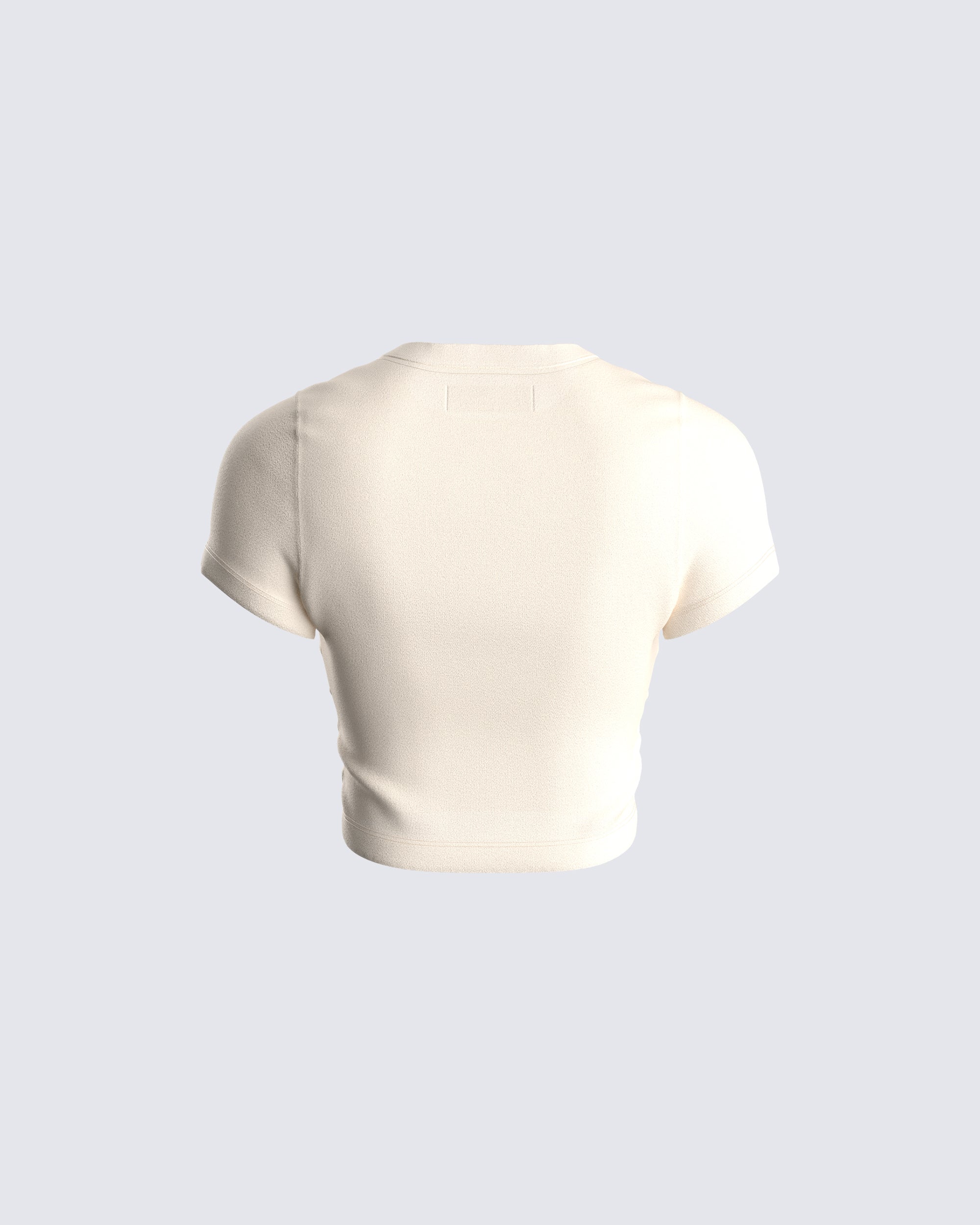 Ronny Brown Logo Knit Top - Image 3