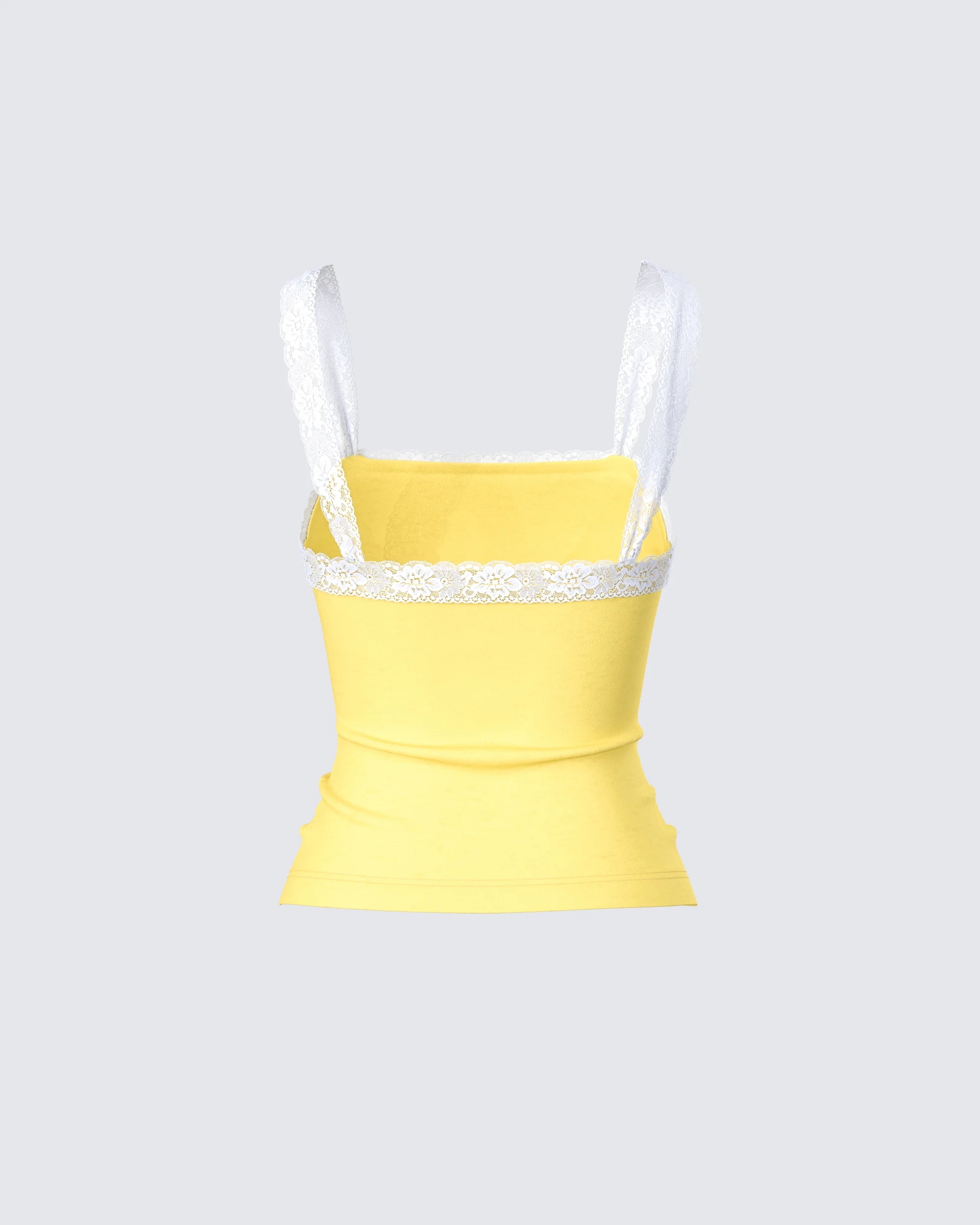 Rosalia Yellow Graphic Knit Top - Image 3