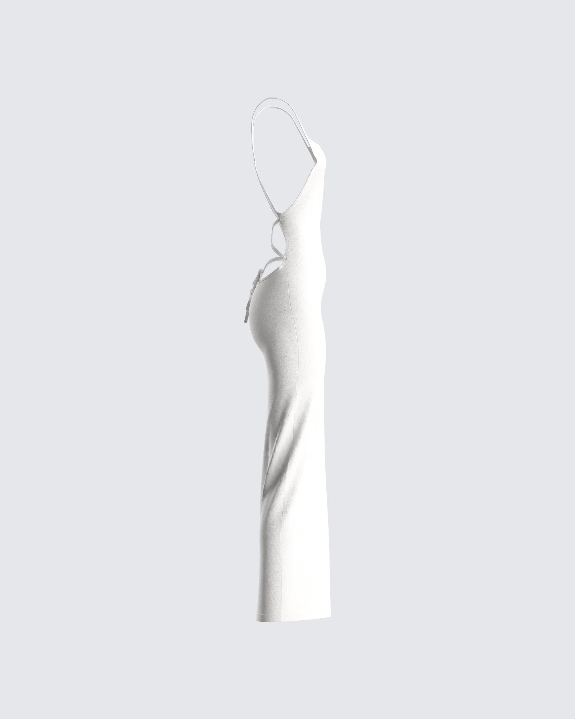 Ryker White Maxi Dress - Image 2