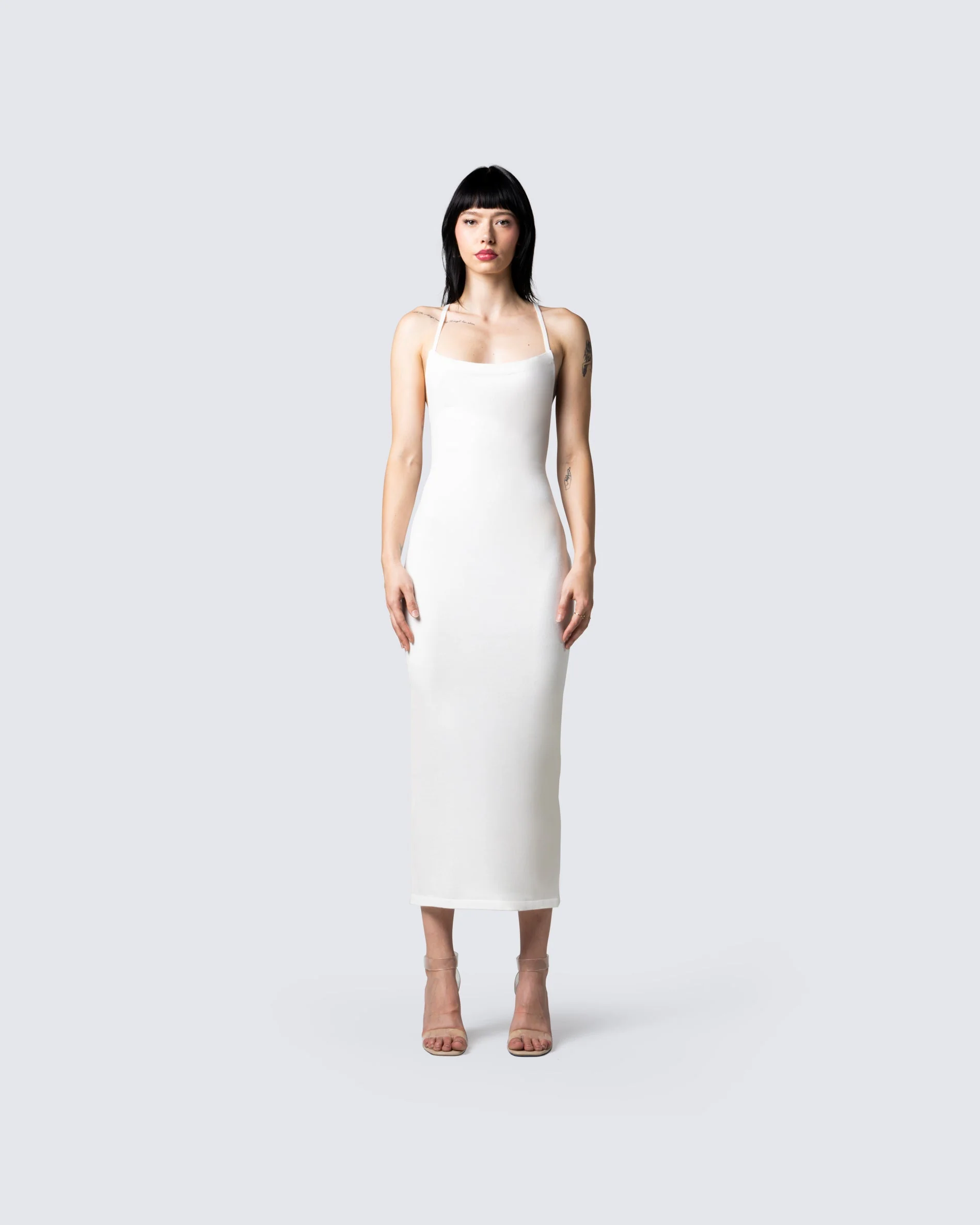 Ryker White Maxi Dress - Image 4