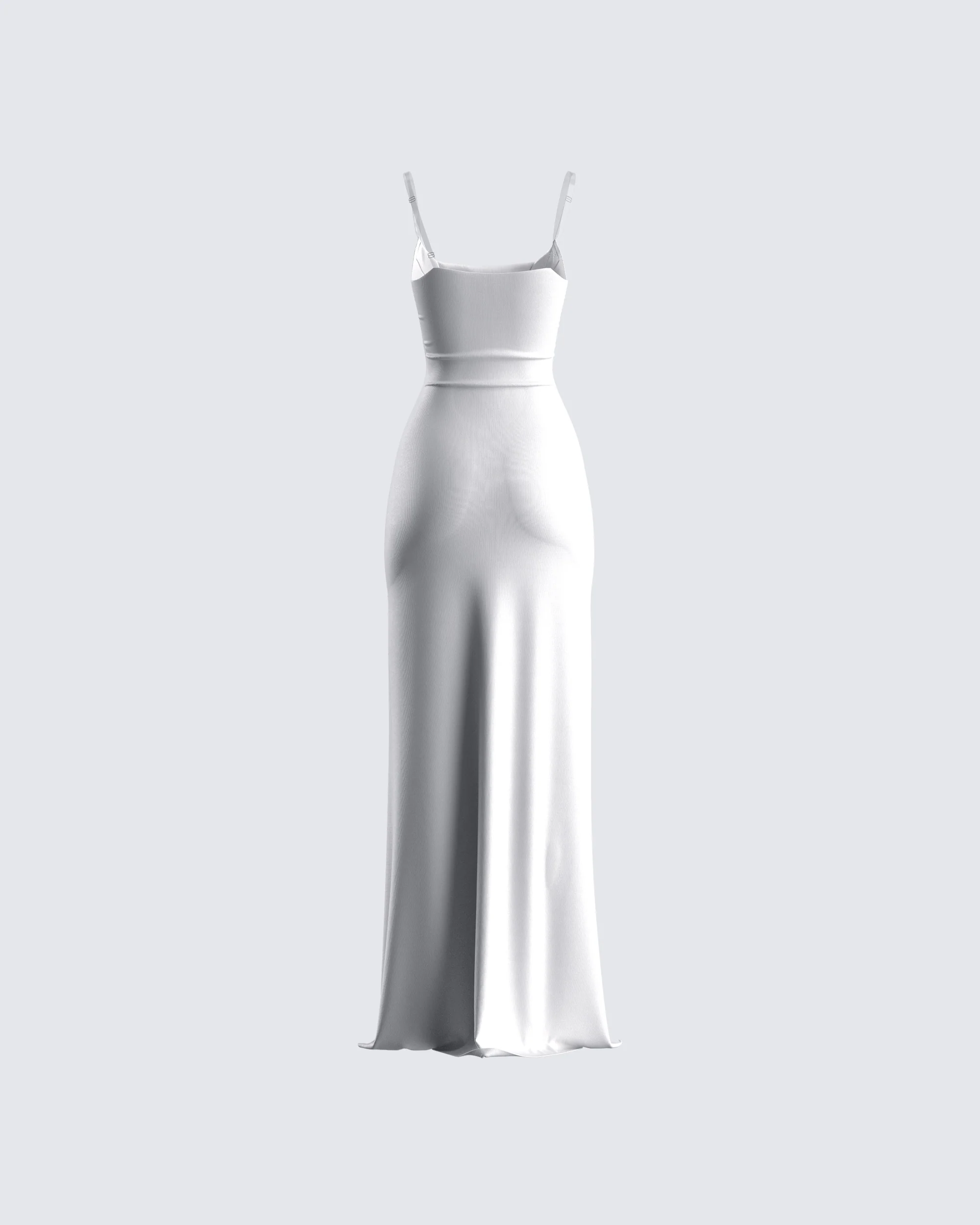 Sana Ivory Cowl Maxi Dress - Image 3