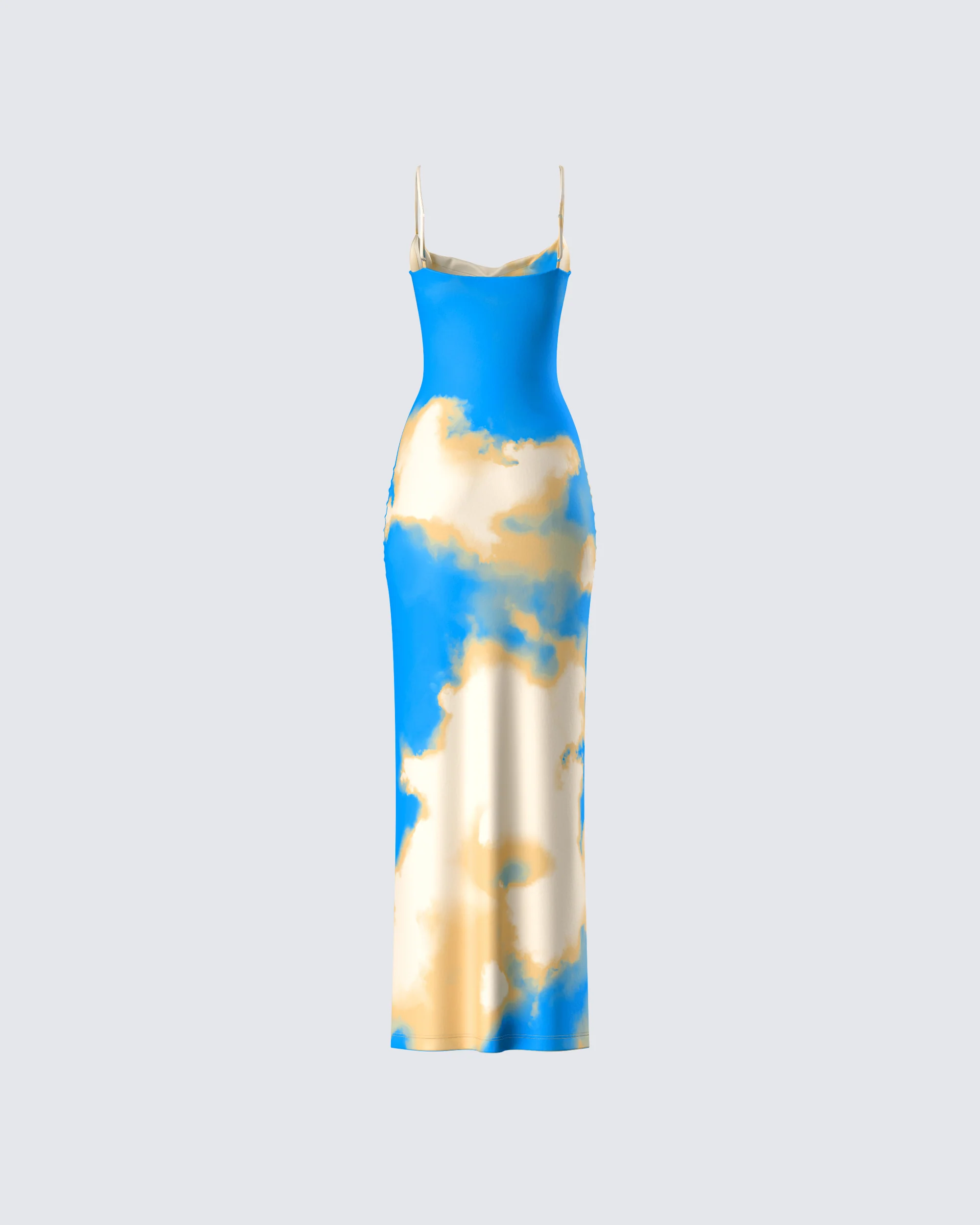 Sari Multi Cowl Neck Maxi Dress - Image 3