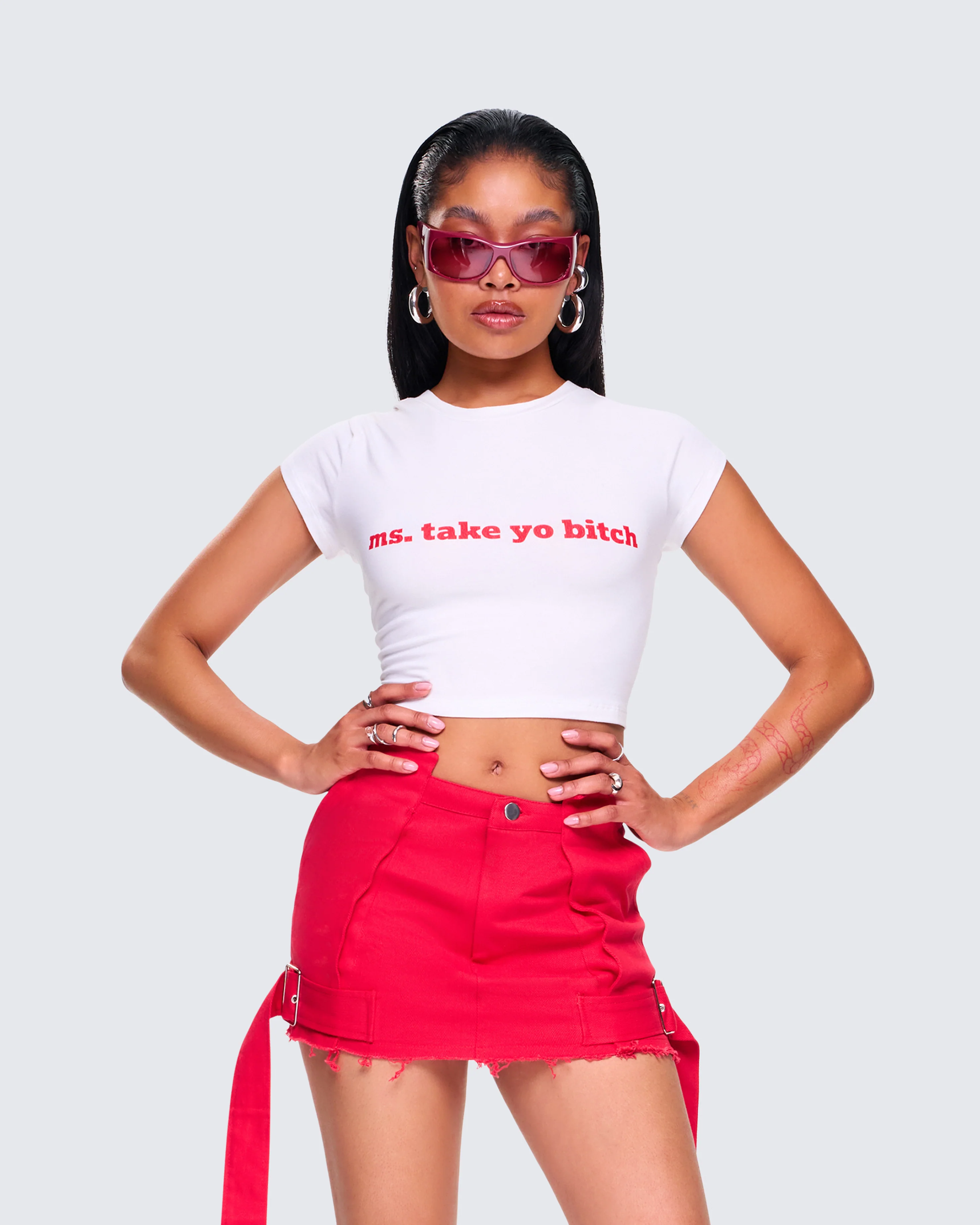 Seanna White Graphic Tee - Image 5