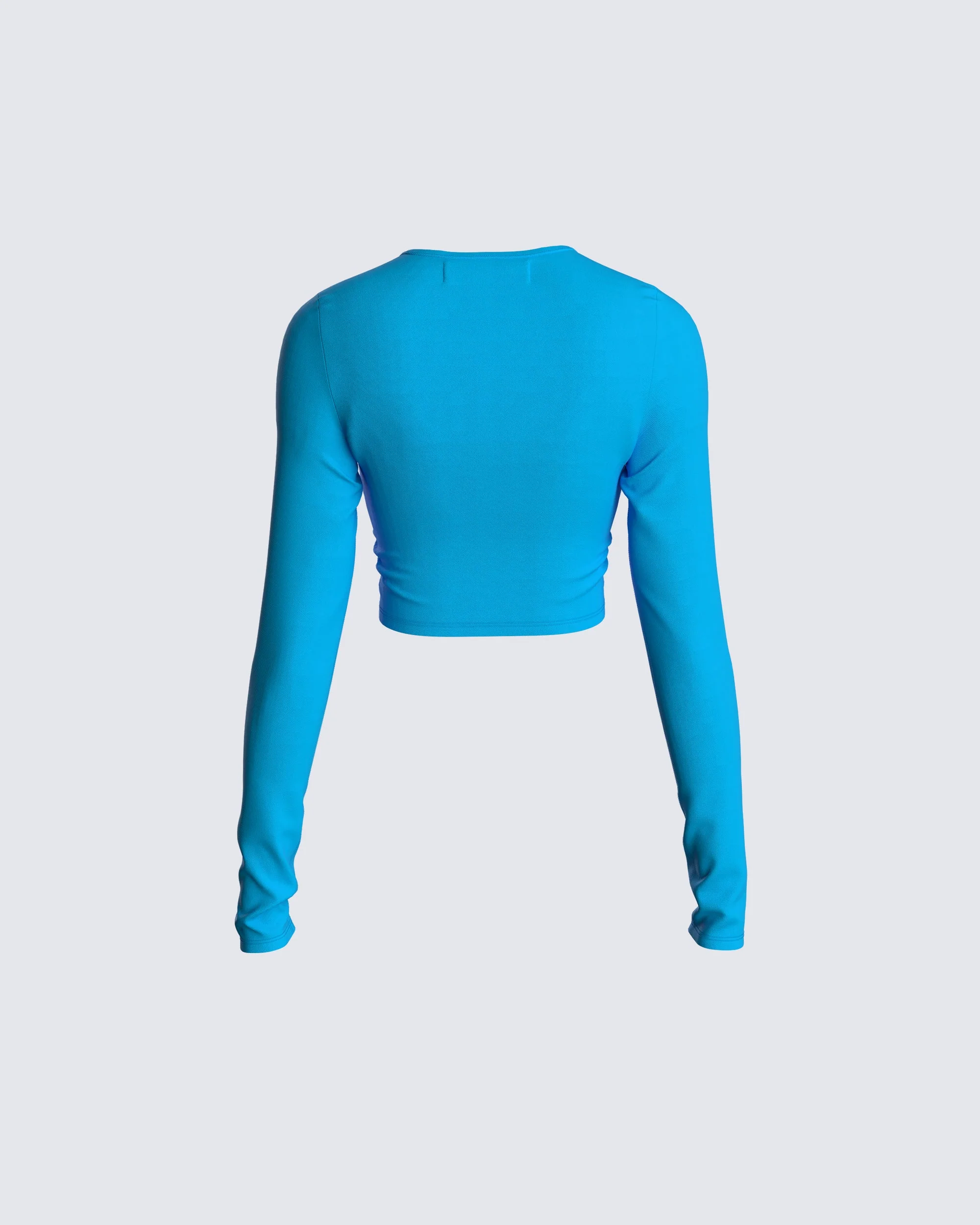 Selina Blue Cut Out Top - Image 3