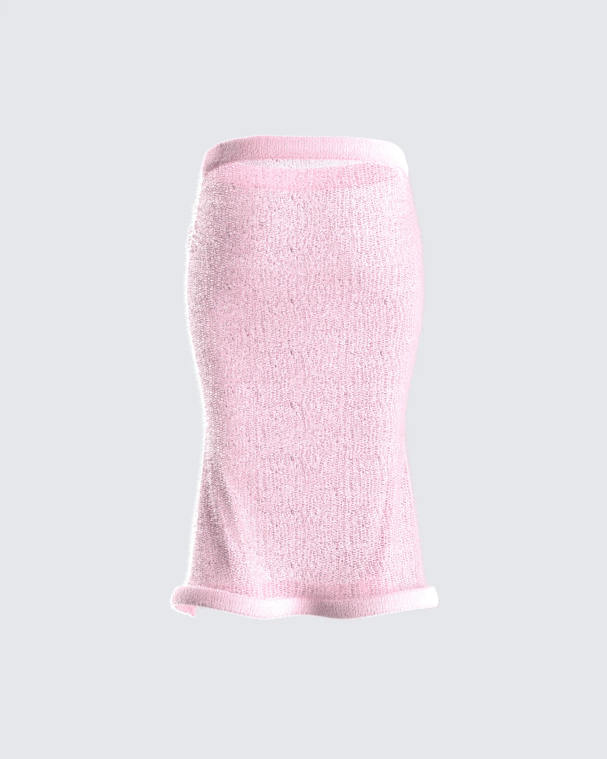 Senga Pink Sweater Midi Skirt - Image 3