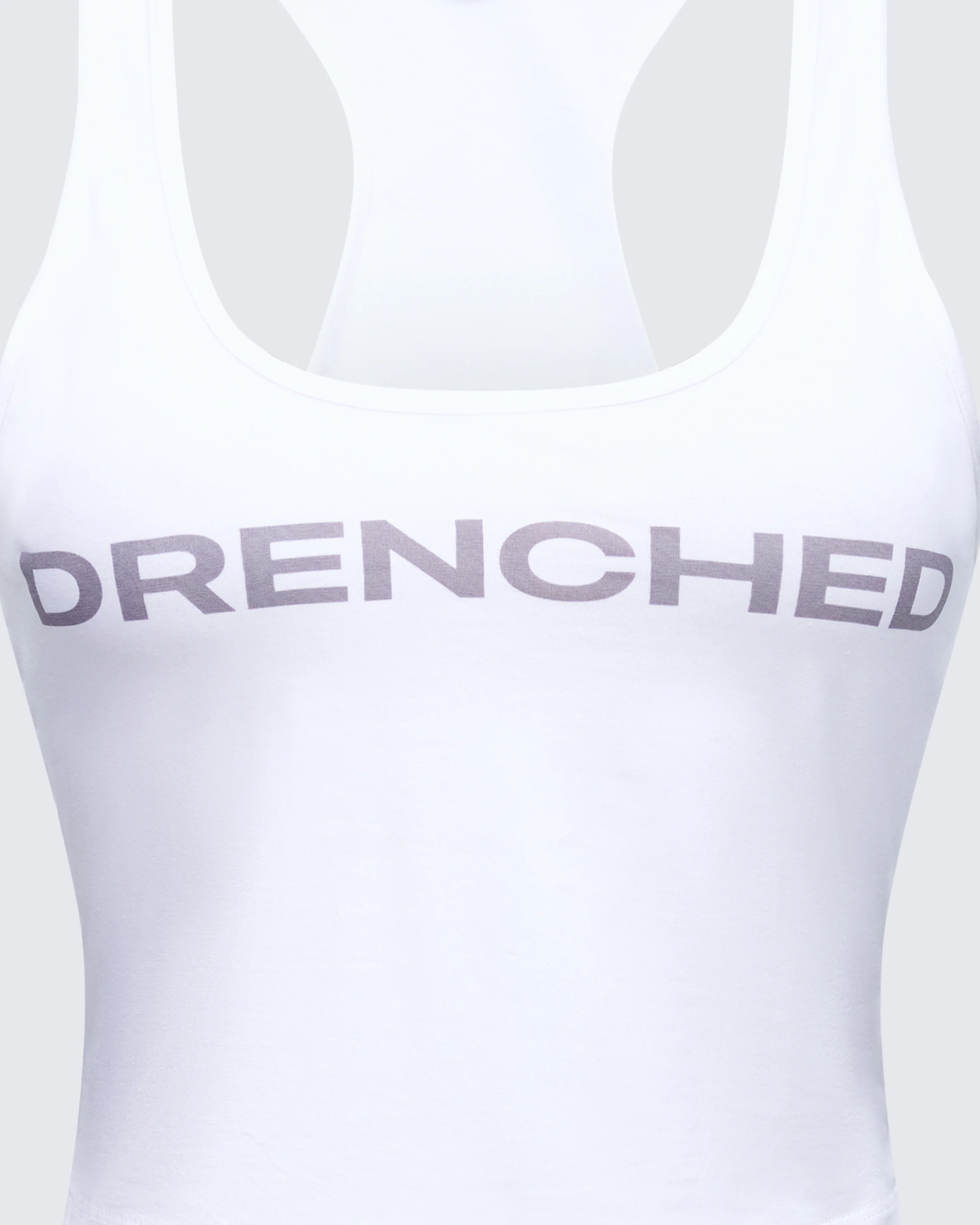 Setareh White Graphic Tank Top - Image 6