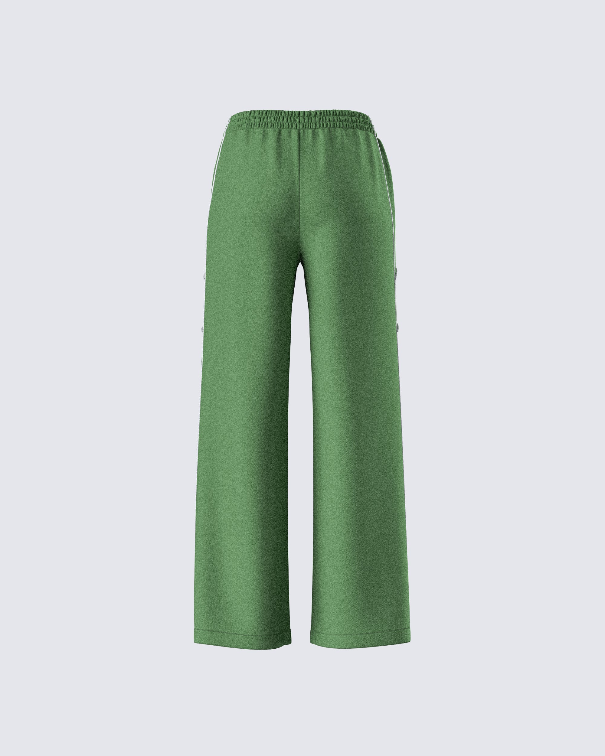 Sidonia Baggy Green Track Pants - Image 3