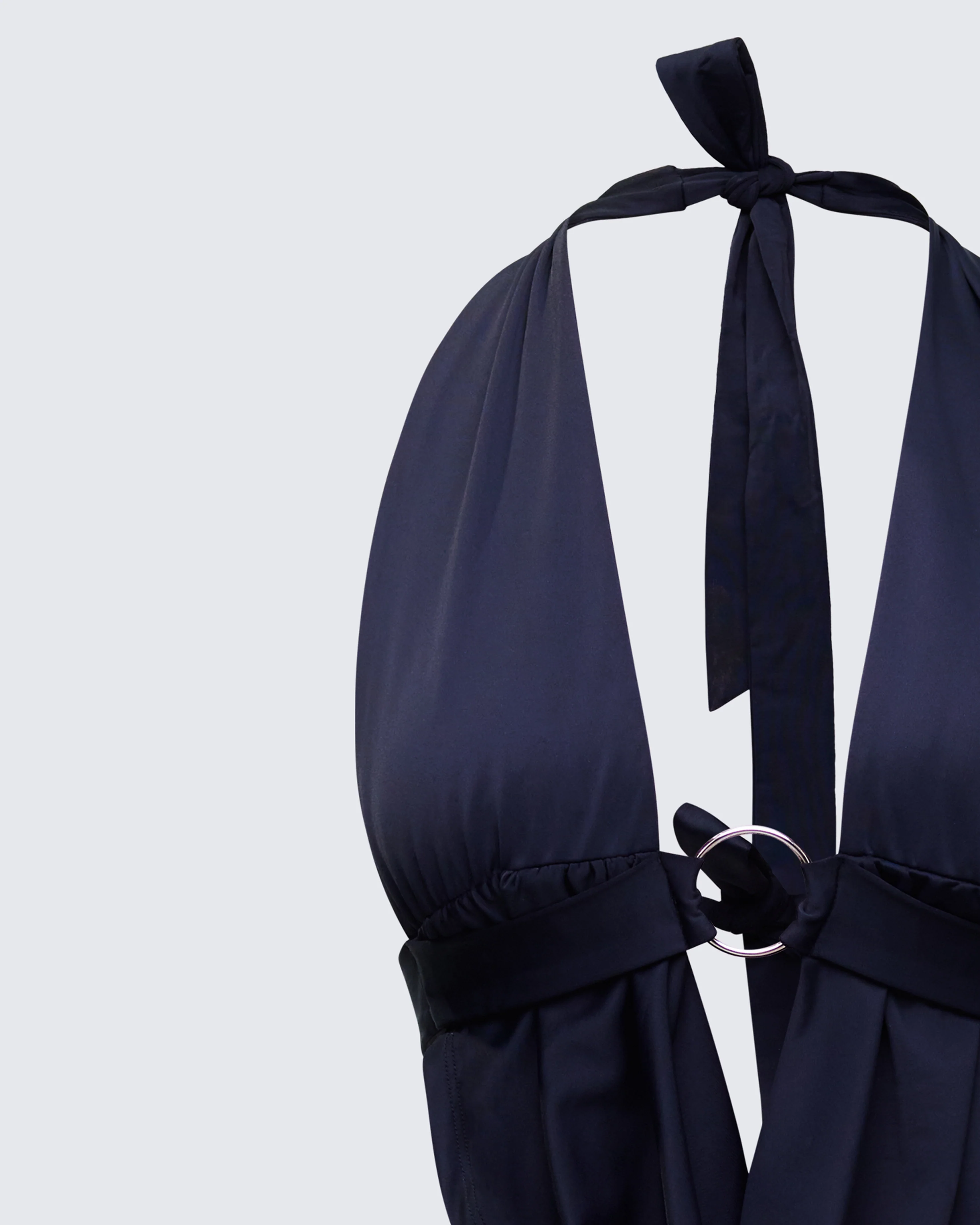 Simmi Black Halter Drape Top - Image 6