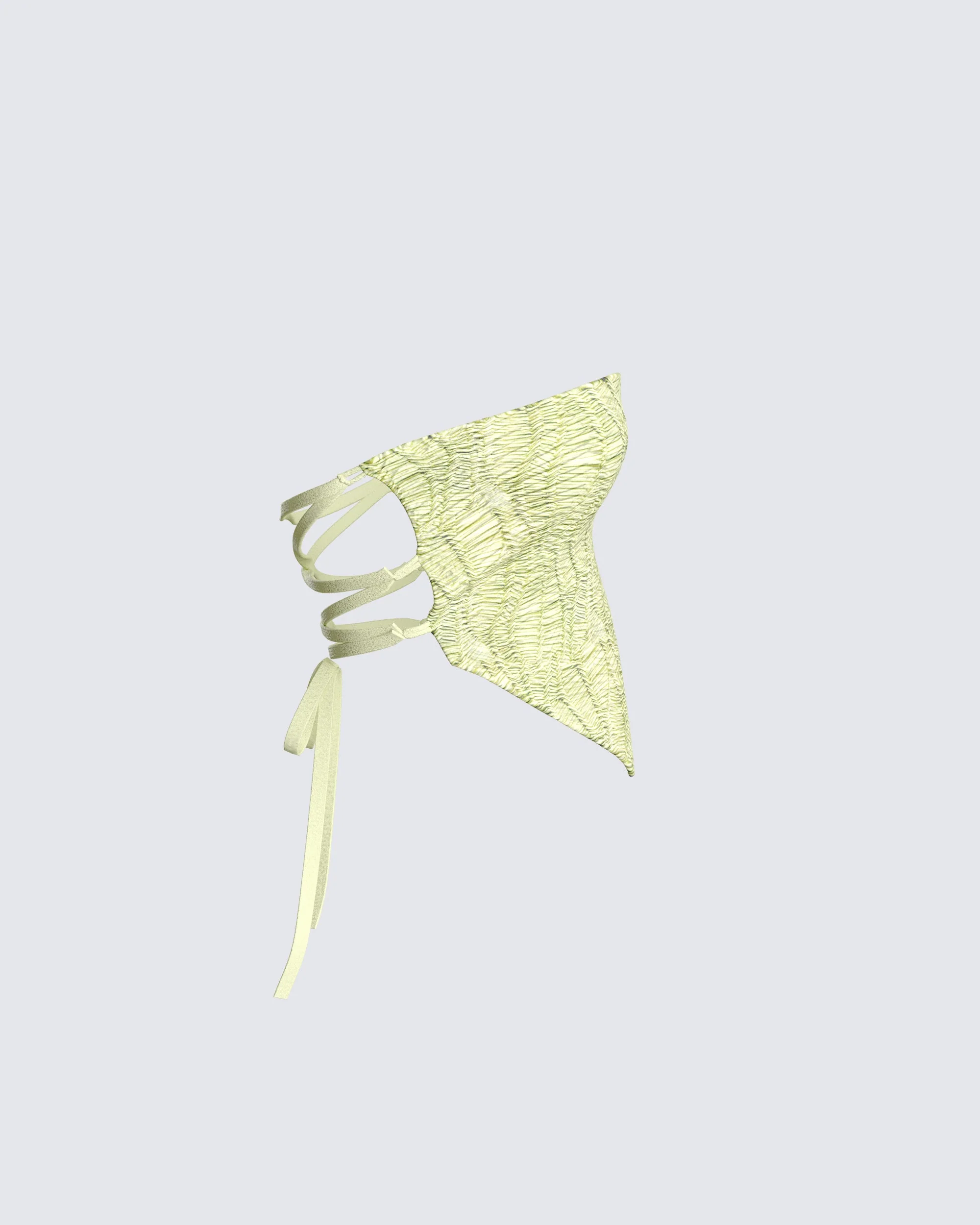 Skyler Green Strapless Top - Image 2