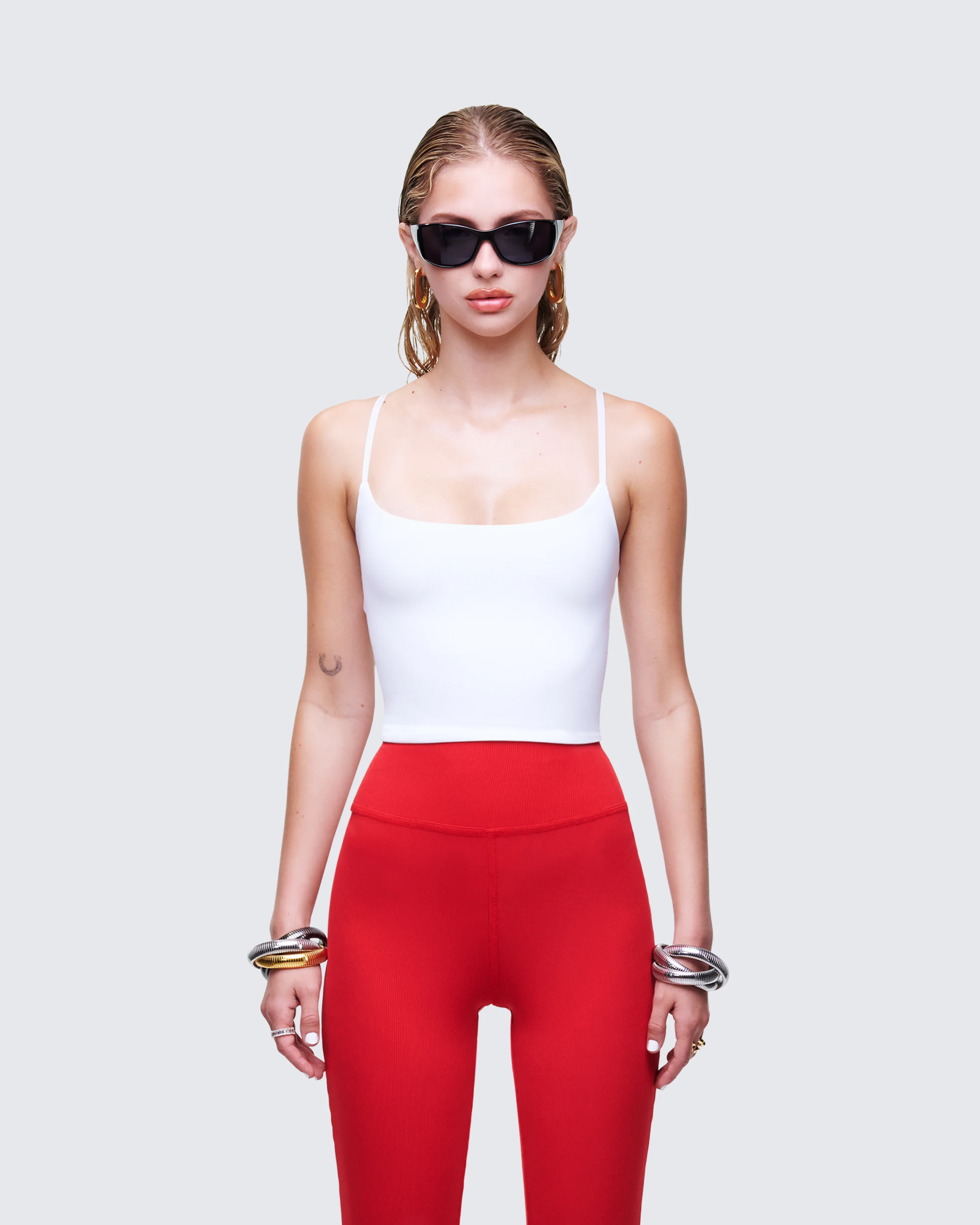 Soleia White Cami Top - Image 2
