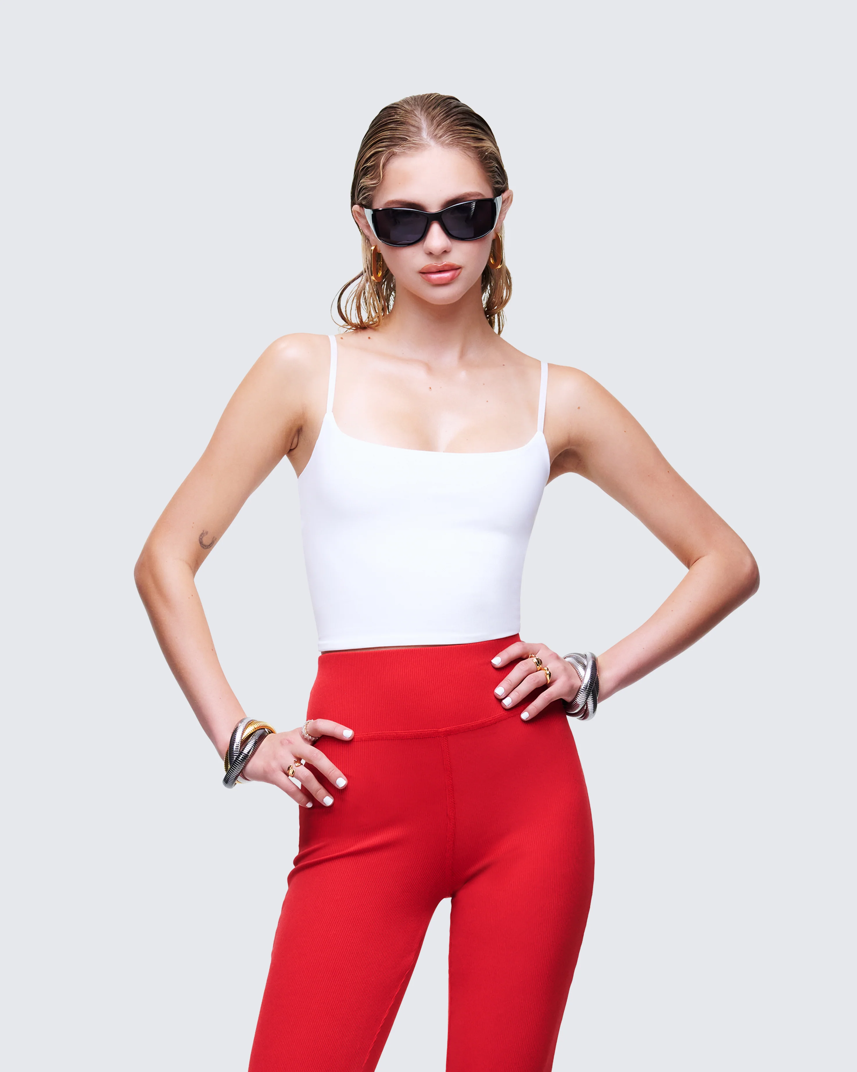 Soleia White Cami Top - Image 3