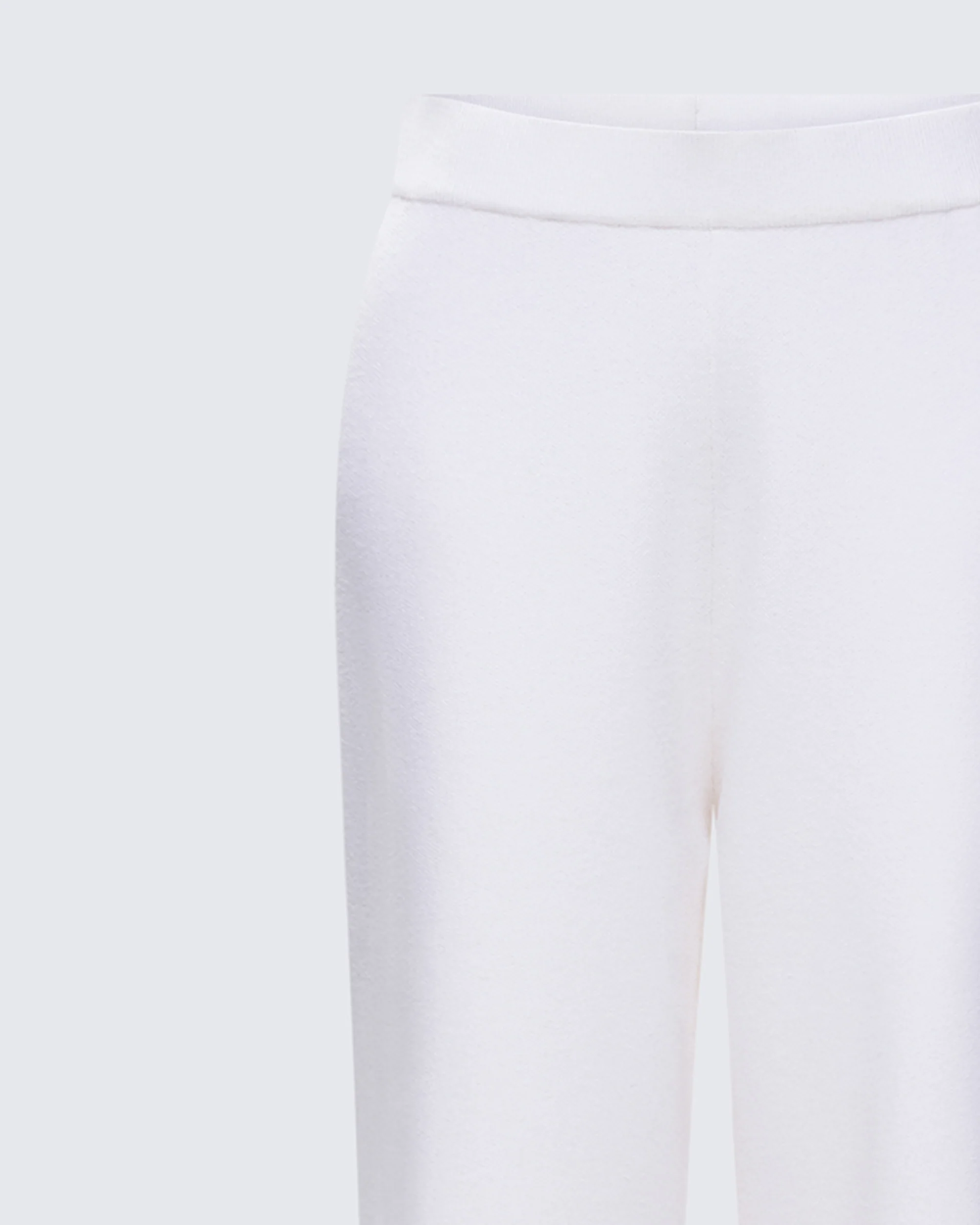 Sylvana Cream Knit Oversized Pants - Image 6