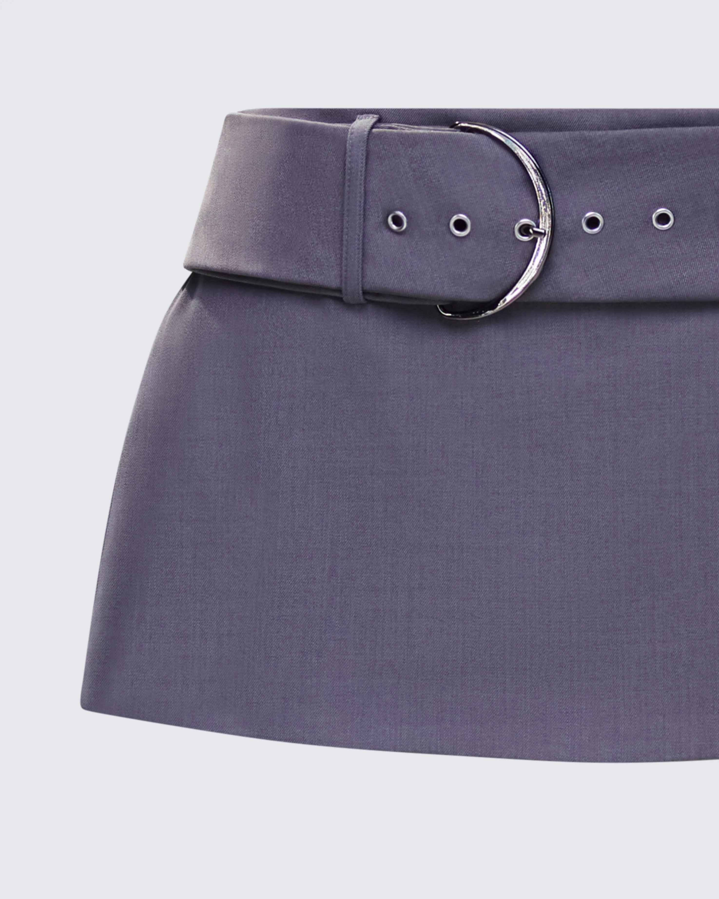 Tami Grey Suiting Micro Mini Skort - Image 6