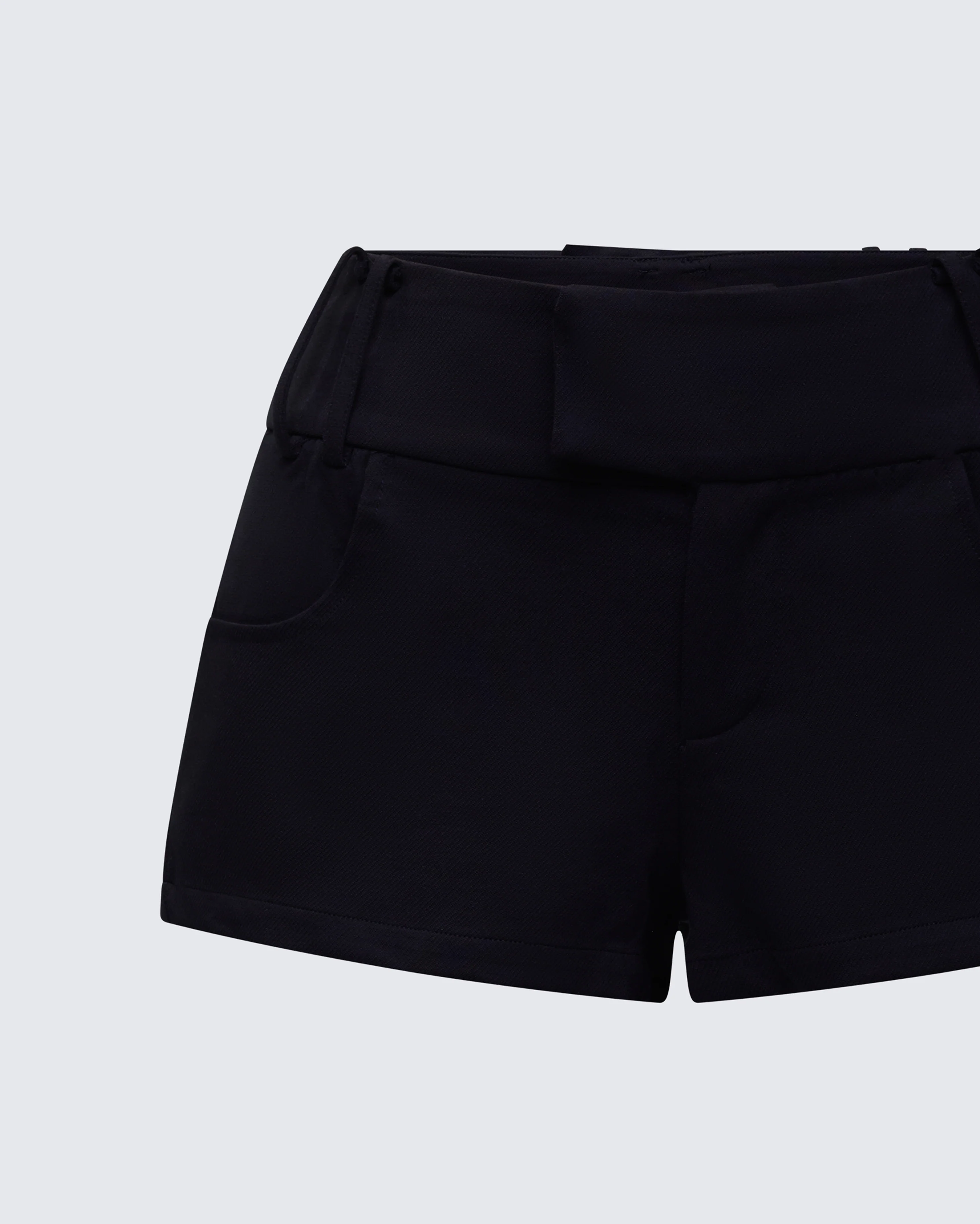 Tashi Black Tailored Micro Short - Image 6